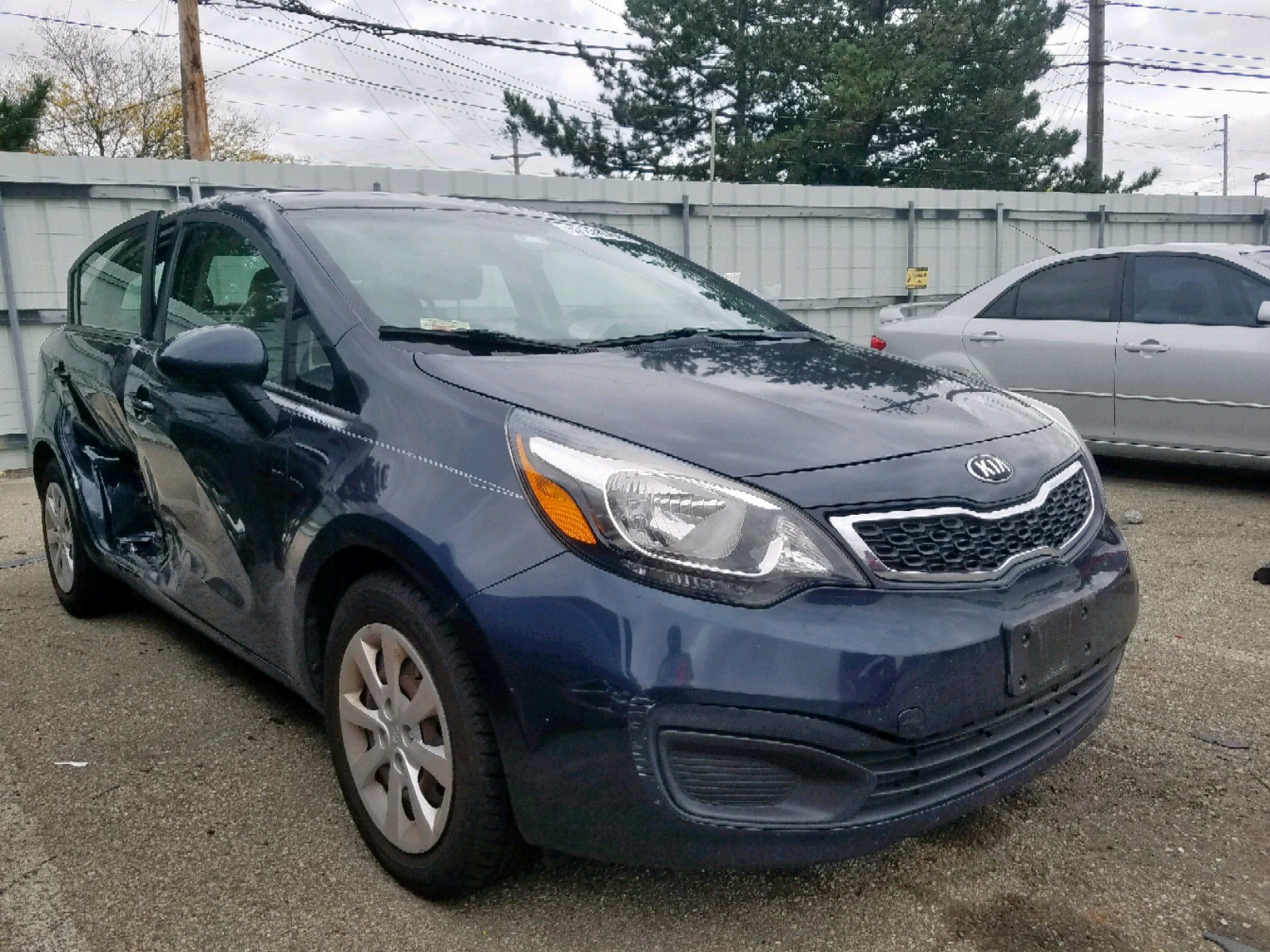 KIA RIO EX 2013, KNADN4A30D6216286 — Auto Auction Spot