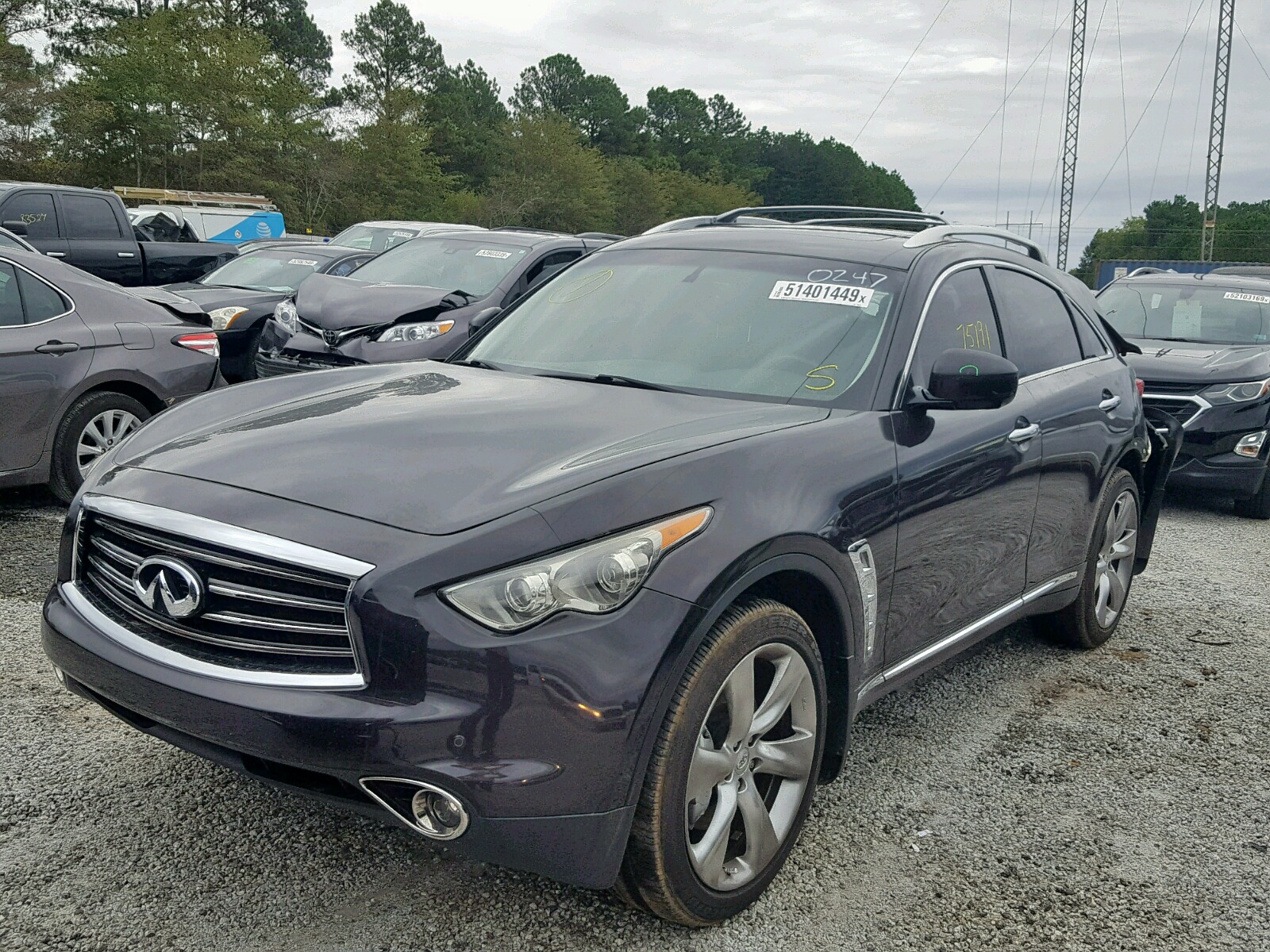 2012 INFINITI FX50 for Sale | GA - ATLANTA EAST | Mon. Dec 16, 2019