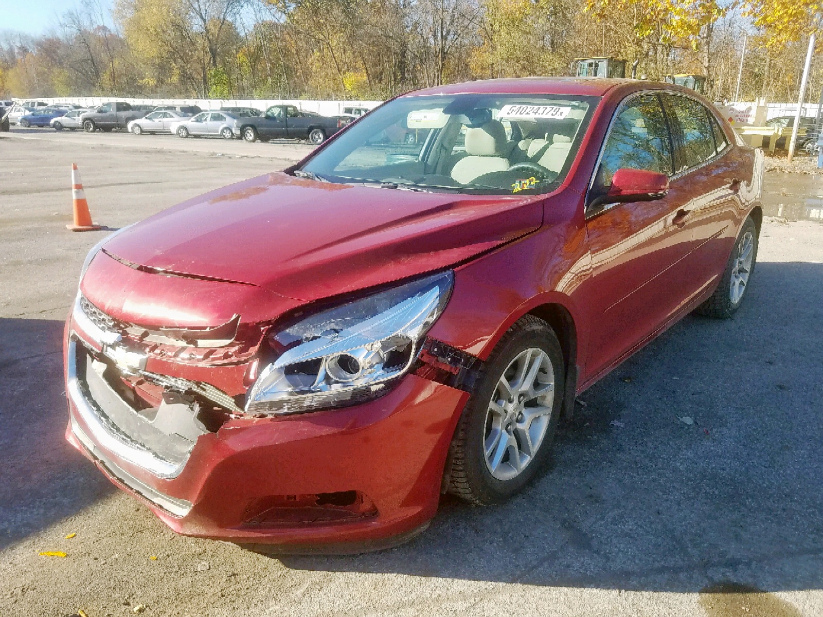 2014 CHEVROLET MALIBU 1LT for Sale | PA - PITTSBURGH NORTH | Thu. Nov ...