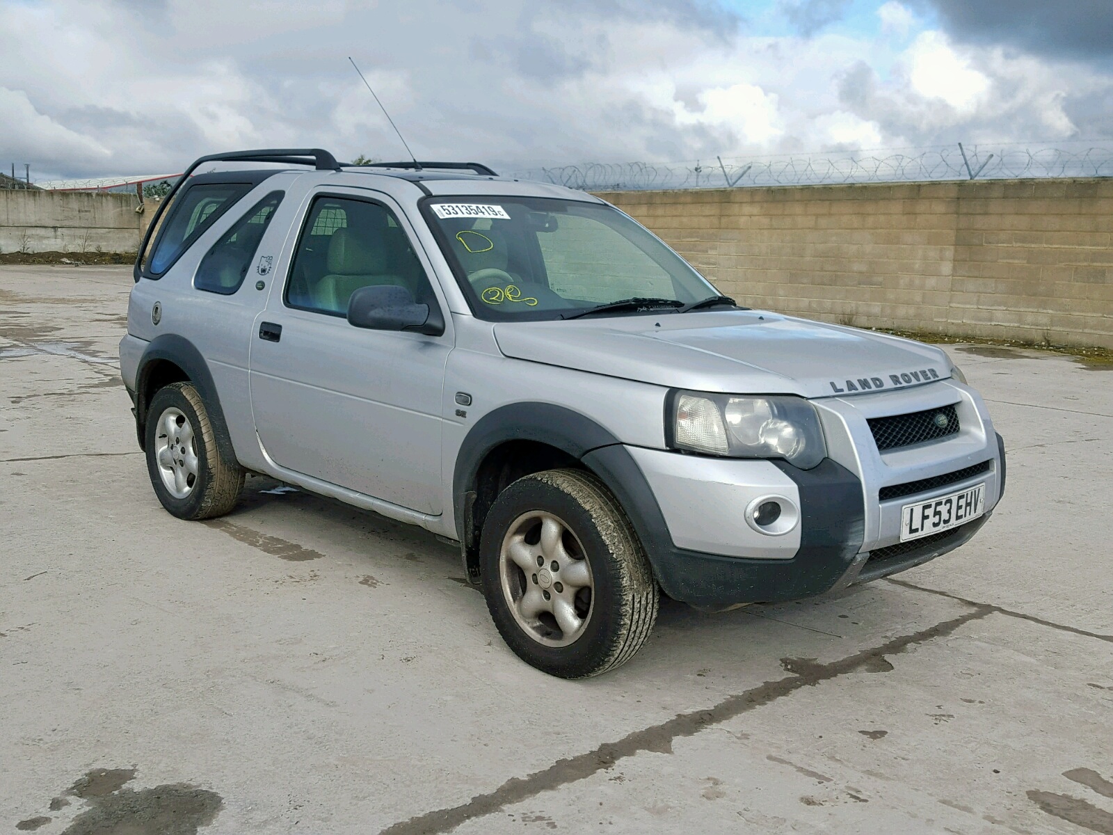 2003 LAND ROVER FREELANDER for sale at Copart UK Salvage Car Auctions