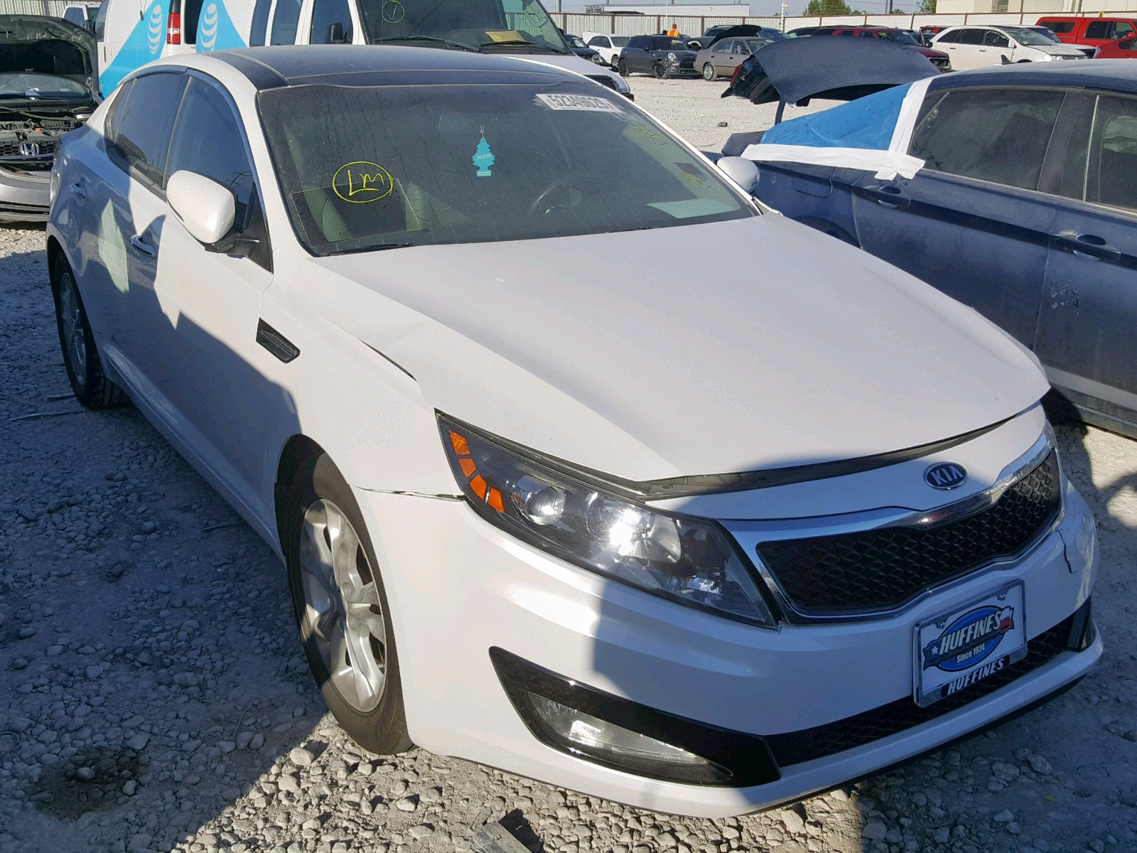 KIA OPTIMA EX 2012, 5XXGN4A76CG007024 — Auto Auction Spot