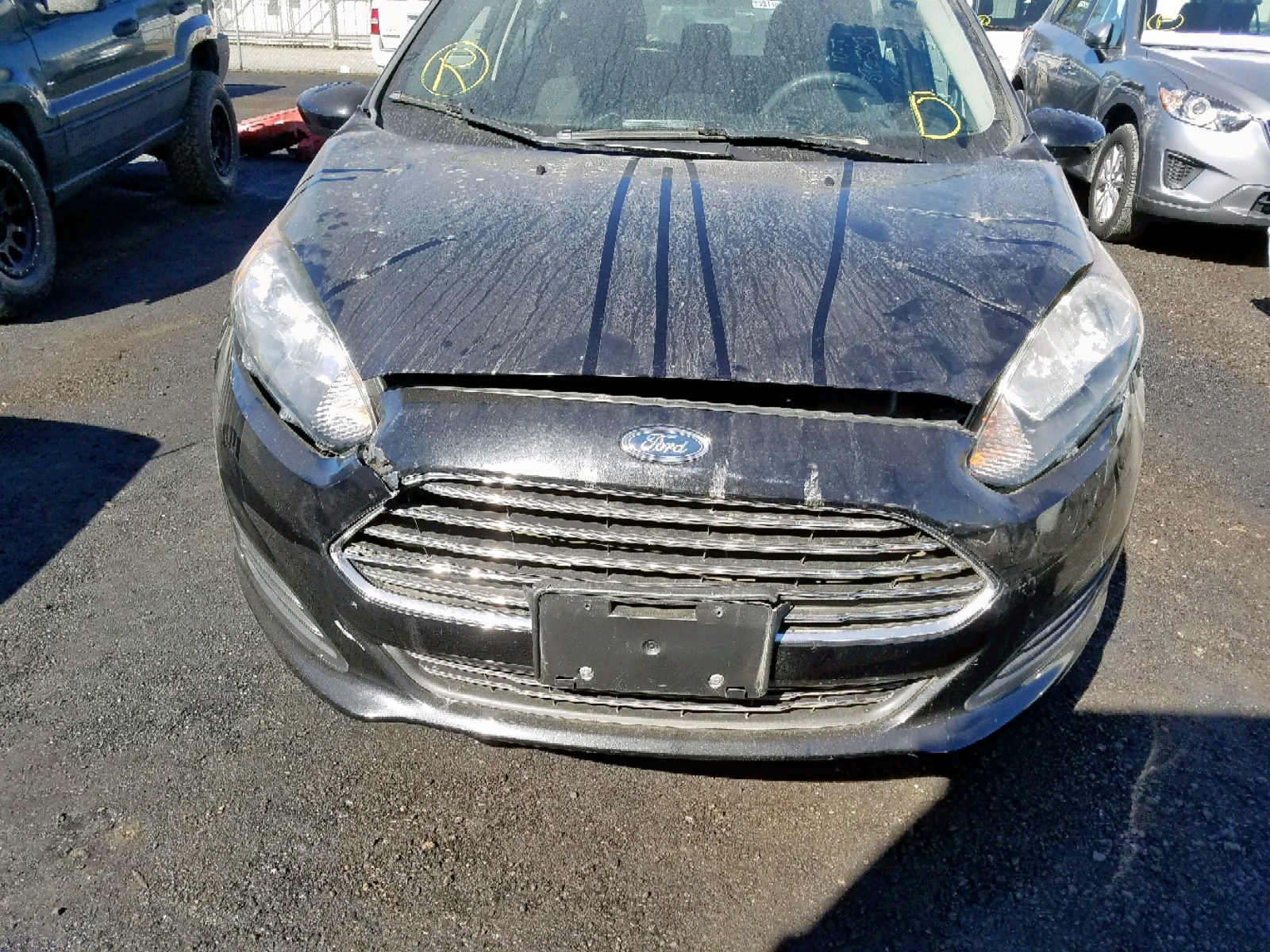 2015 Ford Fiesta S VIN: 3FADP4TJ8FM179344 Lot: 53374549