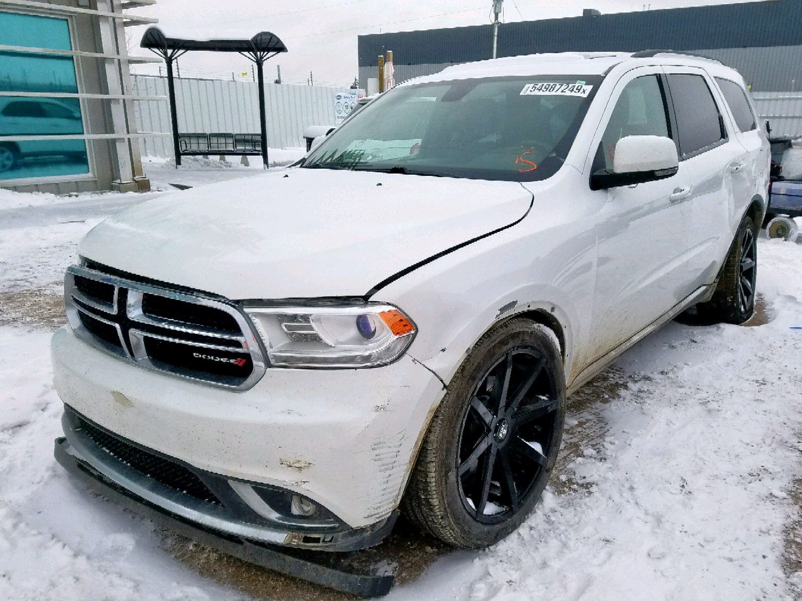 2014 DODGE DURANGO LIMITED for Sale AB EDMONTON Vehicle at Copart