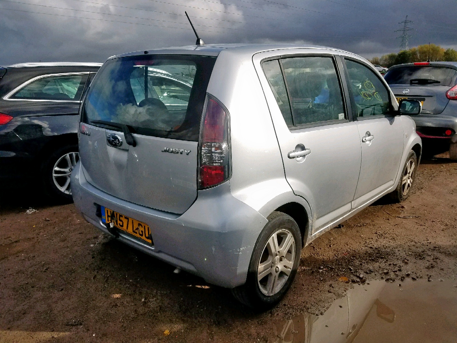 2007 SUBARU JUSTY R for sale at Copart UK Salvage Car