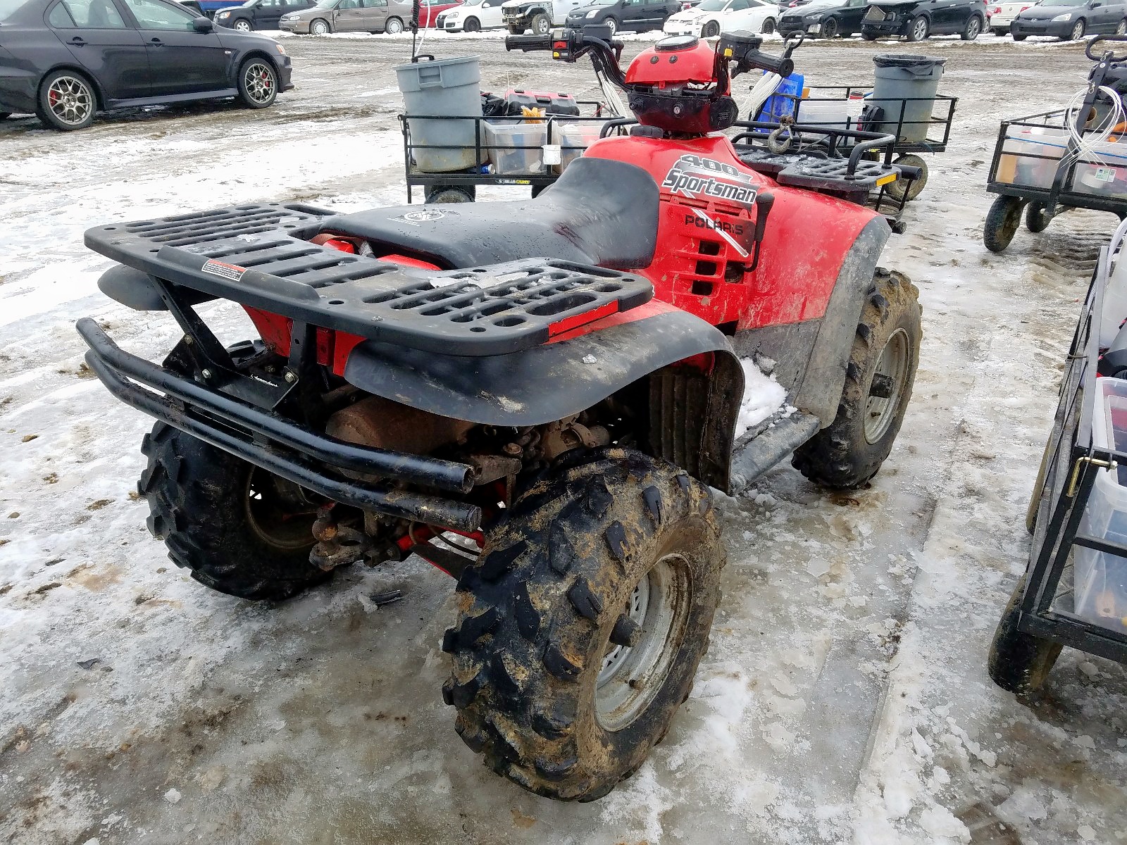2003 POLARIS SPORTSMAN 400 for Sale AB EDMONTON Vehicle at Copart