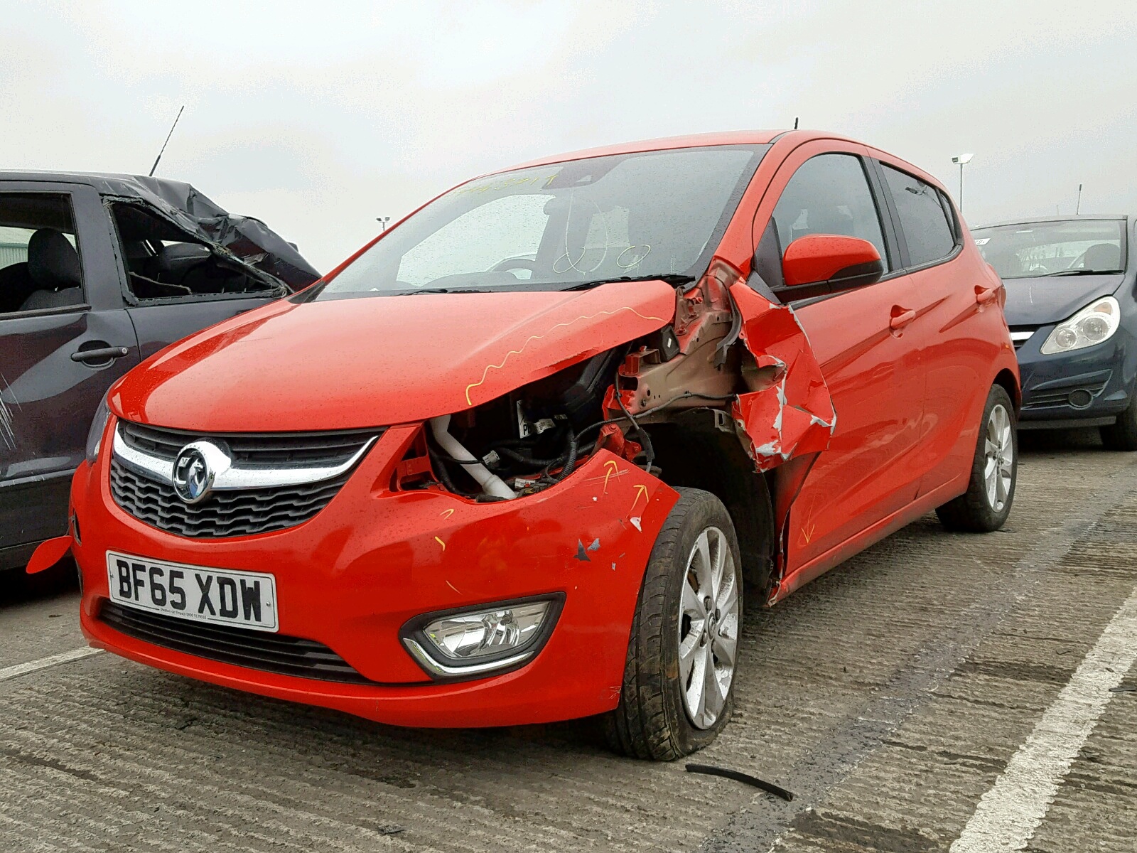 2015 VAUXHALL VIVA SL for sale at Copart UK  Salvage Car Auctions