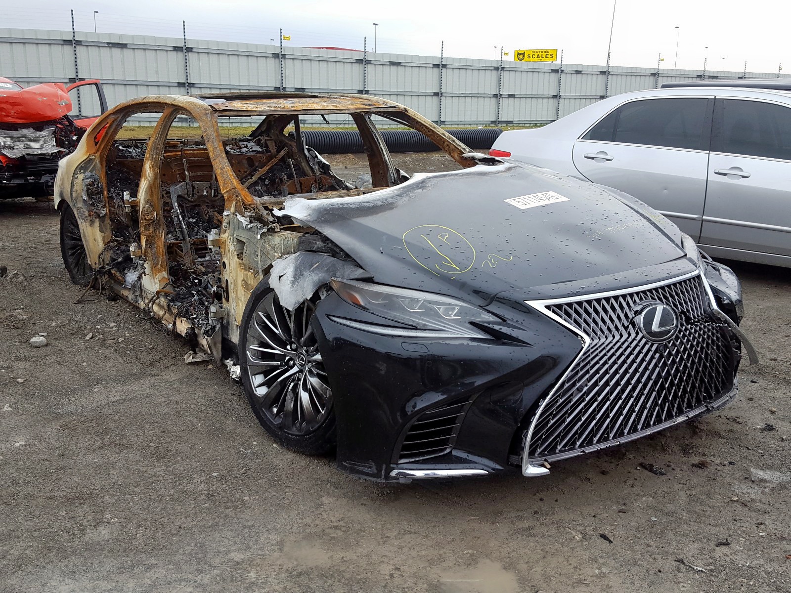 LEXUS LS 500 2018, JTHC5LFF9J5003817 — Auto Auction Spot