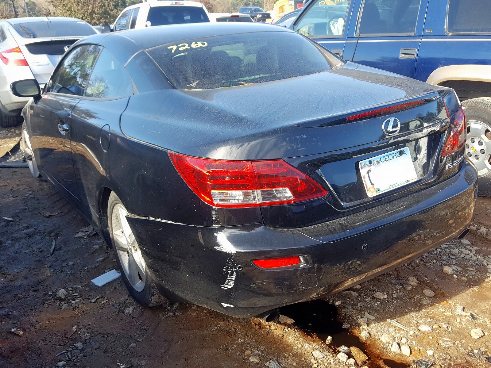 2013 LEXUS IS 250 for Sale GA ATLANTA WEST Wed. Feb