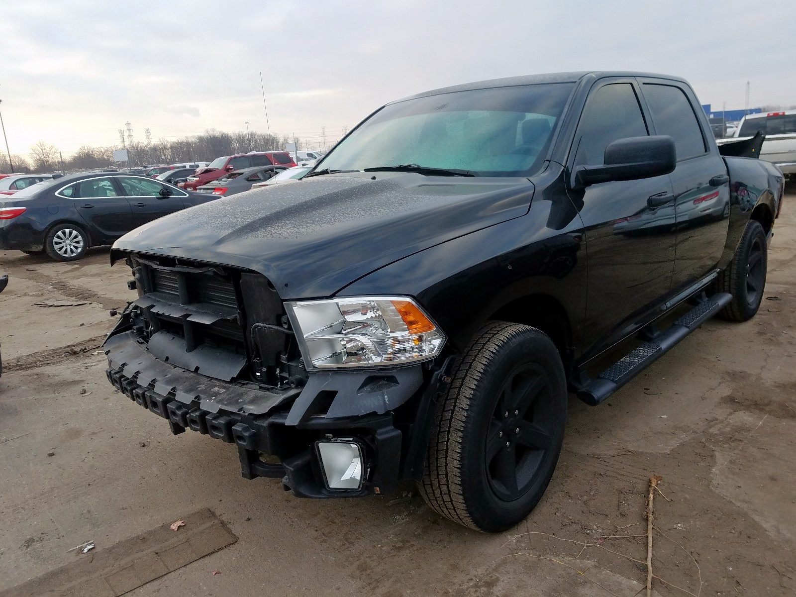 2015 Ram 1500 St 3.6l 6 In Mi - Detroit (1c6rr7kg8fs672036) For Sale 