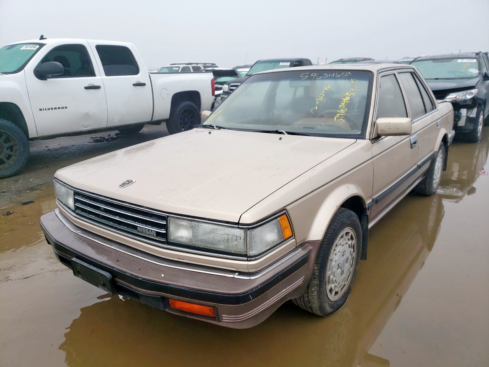 nissan maxima 1985 jn1hu11s3ft048082 auto auction spot auto auction spot