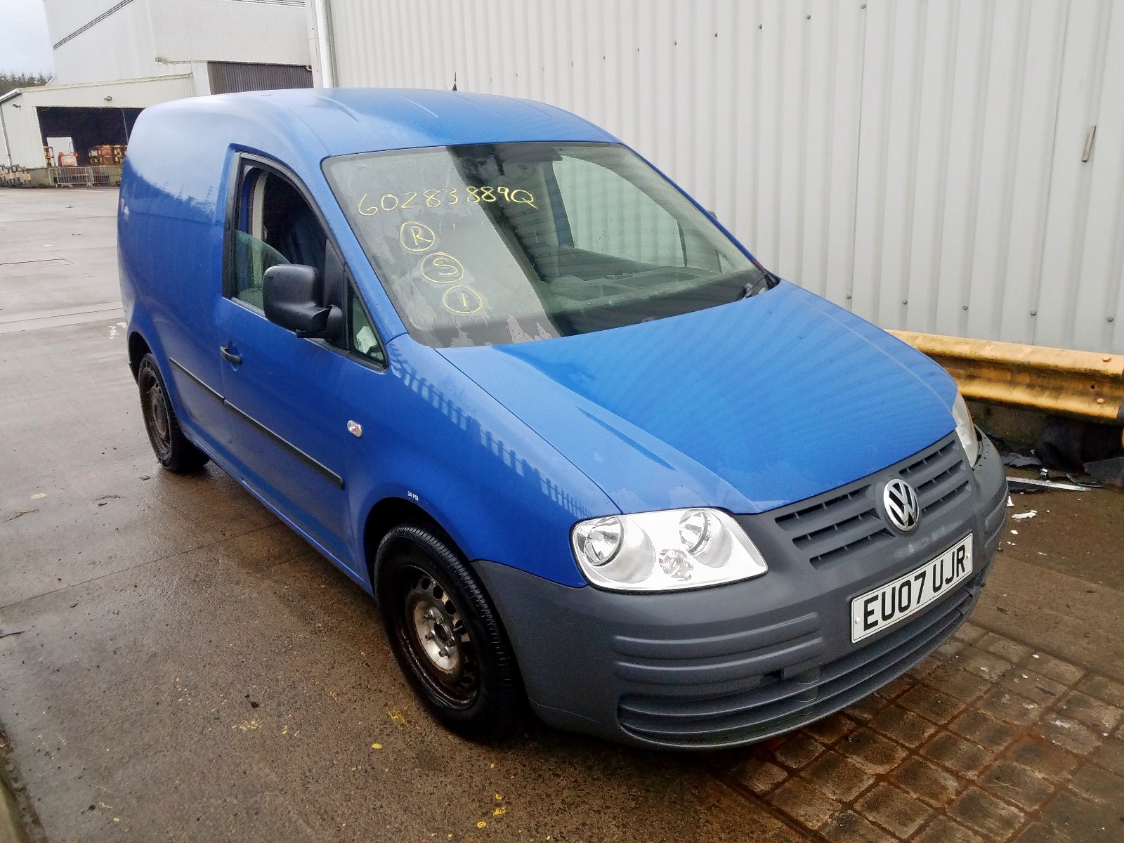 2007 VOLKSWAGEN CADDY 69PS for sale at Copart UK Salvage Car Auctions