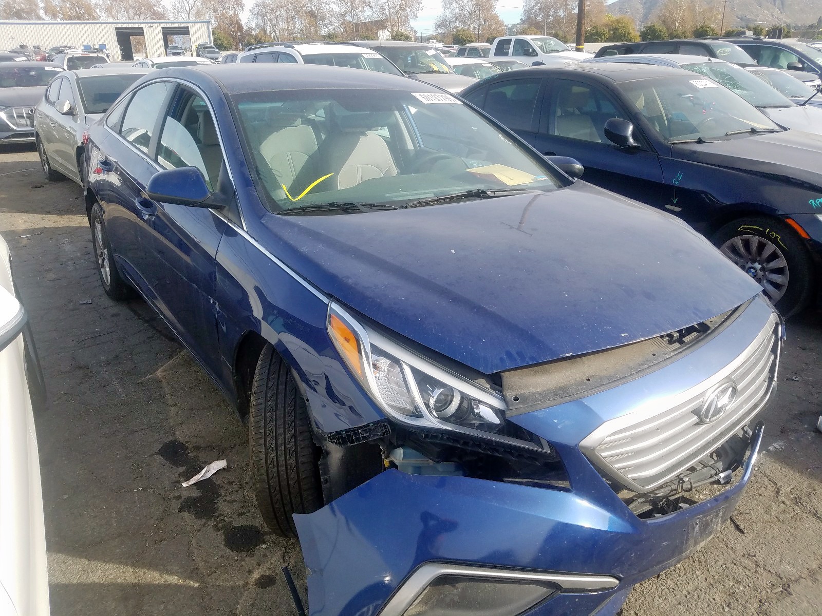 VIN 5NPE24AFXHH446973 2017 HYUNDAI SONATA no.1