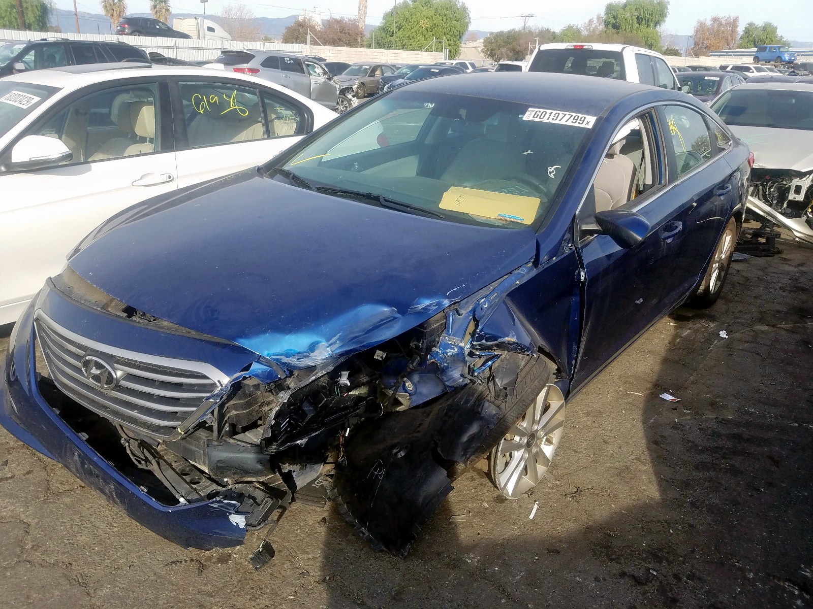 VIN 5NPE24AFXHH446973 2017 HYUNDAI SONATA no.2