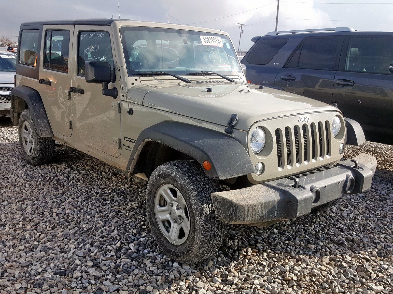 2018 Jeep Wrangler U 3 6l 6 In Rental Vehicle Sale