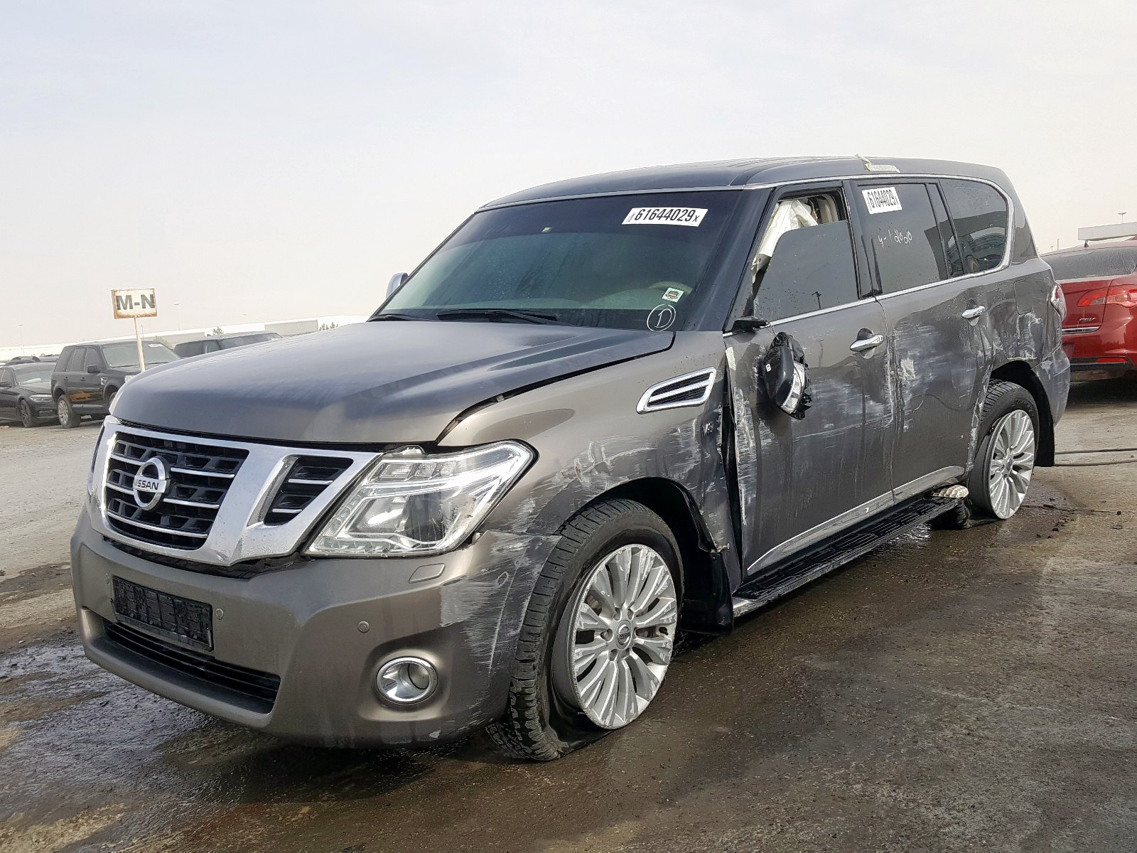 2017 NISSAN PATROL sale at Copart Middle East