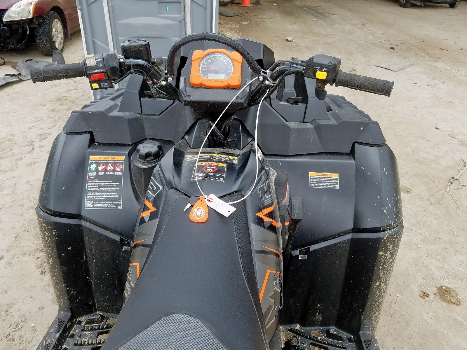 Salvage 2019 POLARIS ATV for Auction