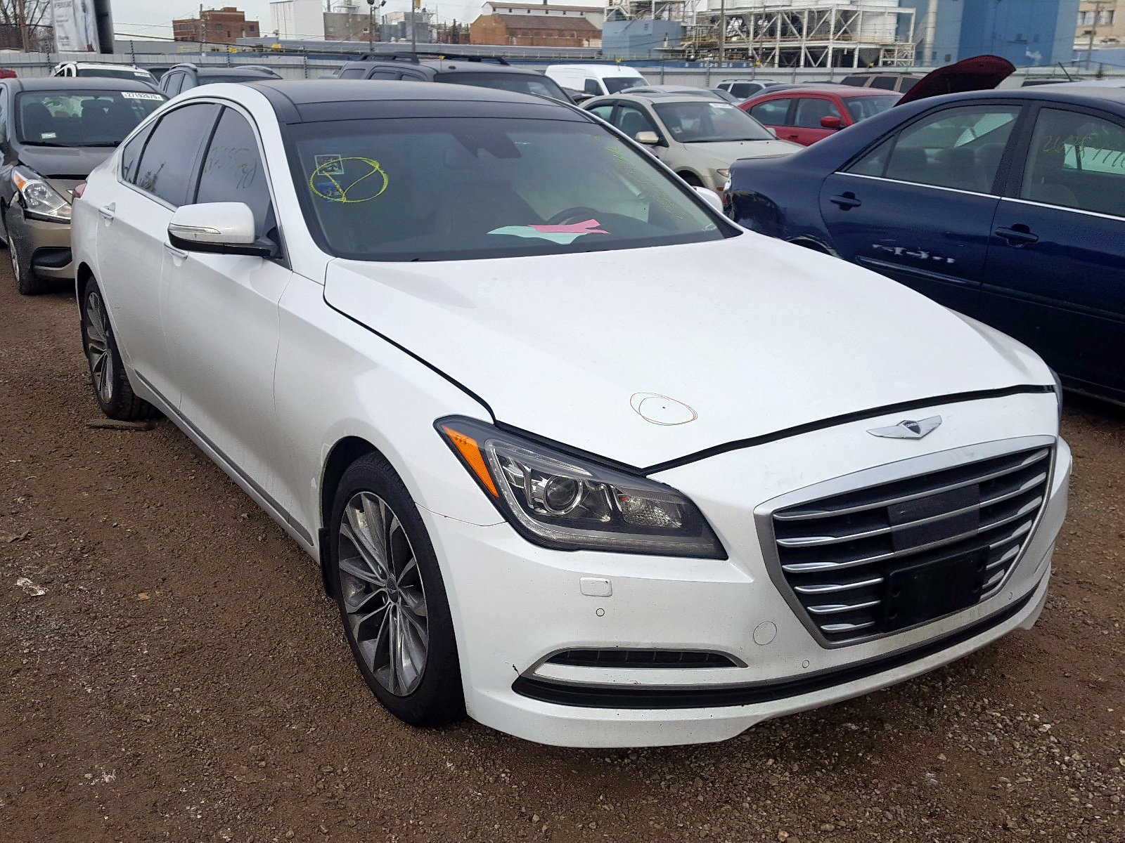 2015 HYUNDAI GENESIS 3.8L for Sale | IL - CHICAGO SOUTH | Fri. Mar 06 ...