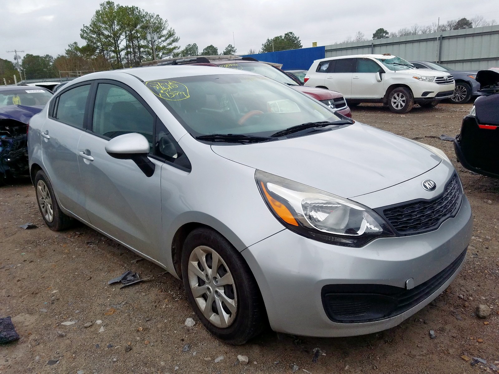 Kia Rio Lx 14 Knadm4a35e Auto Auction Spot