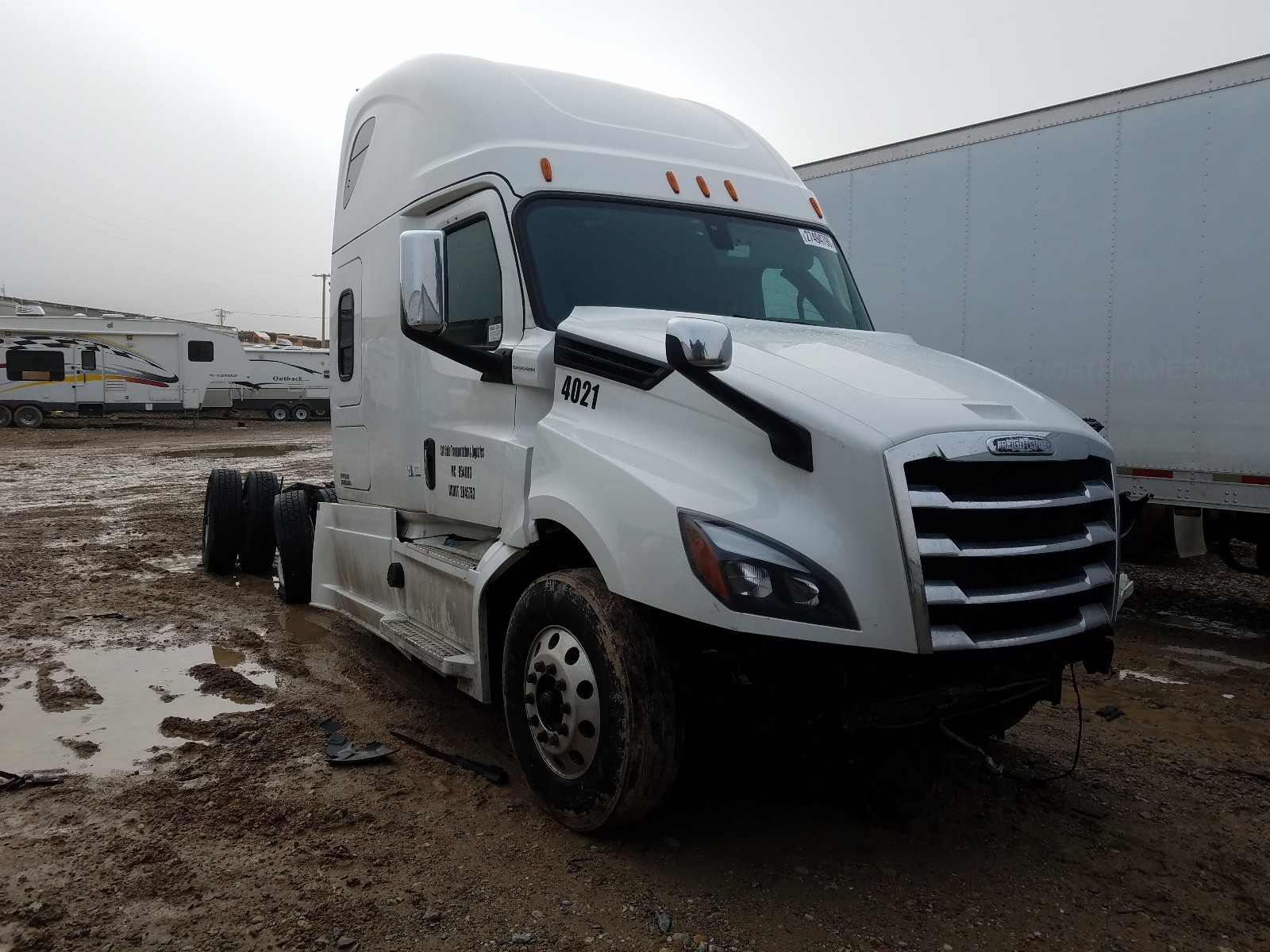 2019 Freightliner Cascadia 1 for sale at Copart North Salt Lake, UT Lot ...