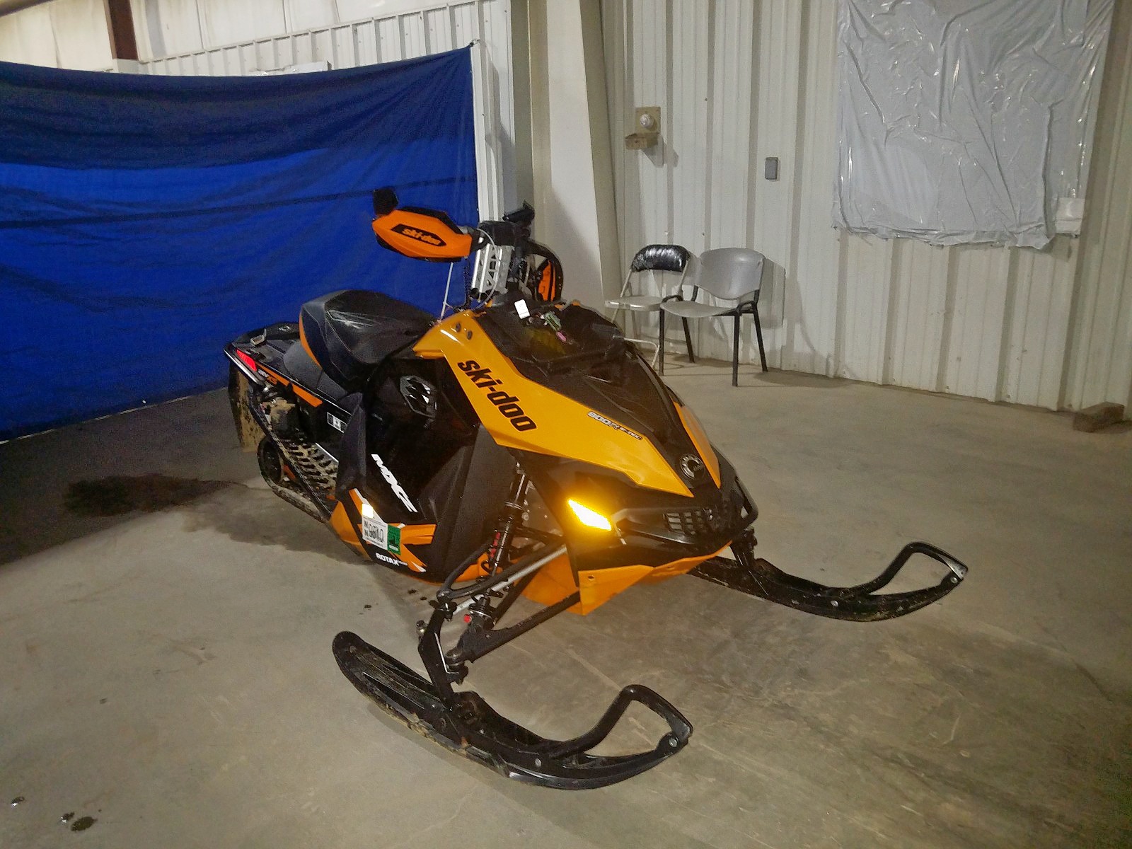 Salvage 2014 SKI DOO SNOWMOBILE for Auction