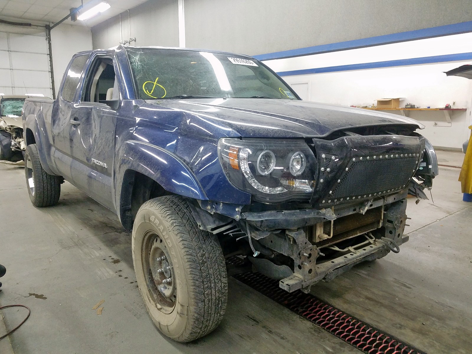 Toyota Tacoma РіРѕР»СѓР±РѕР№ 2007