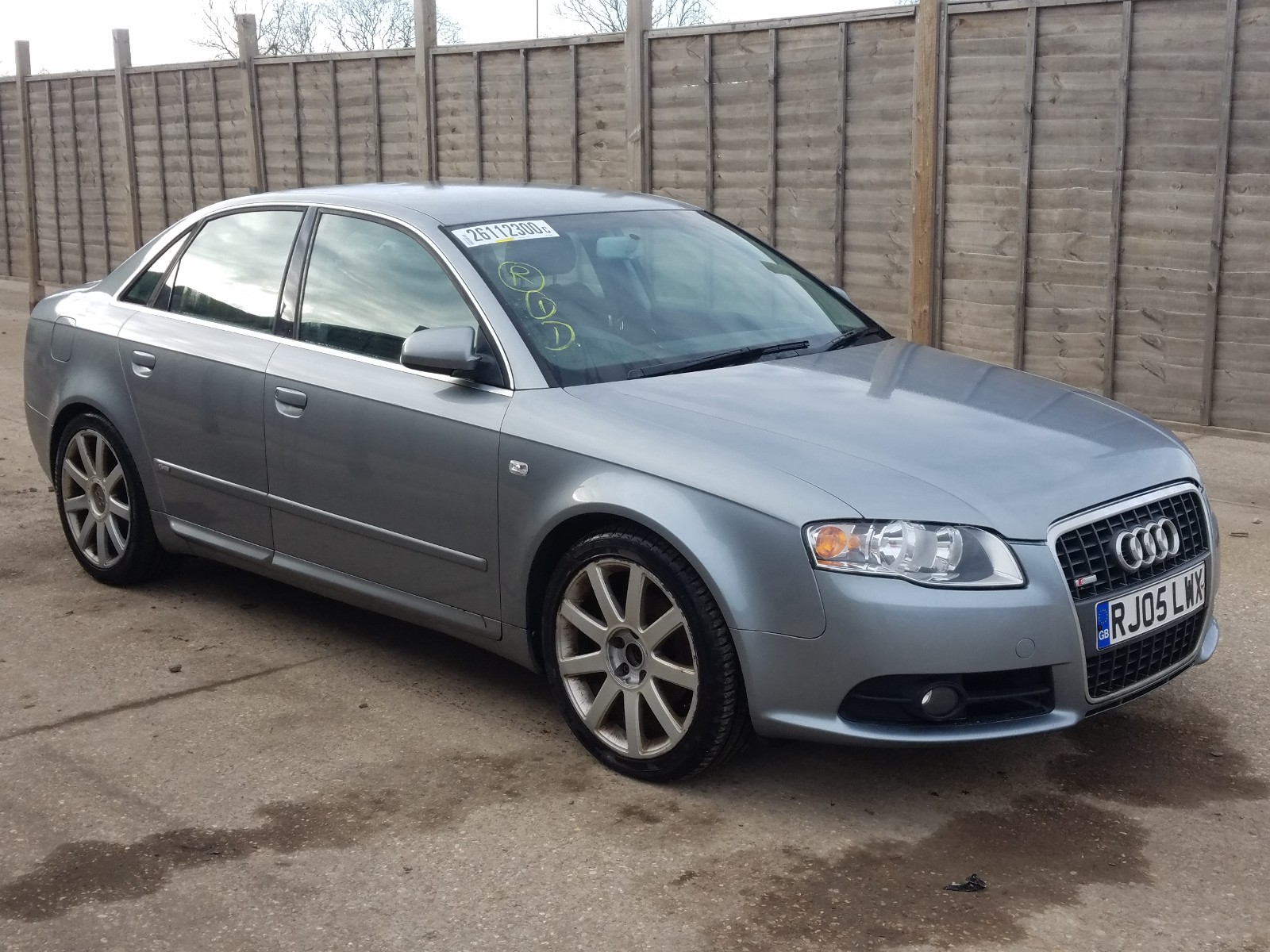 2005 AUDI A4 S LINE for sale at Copart UK - Salvage Car Auctions