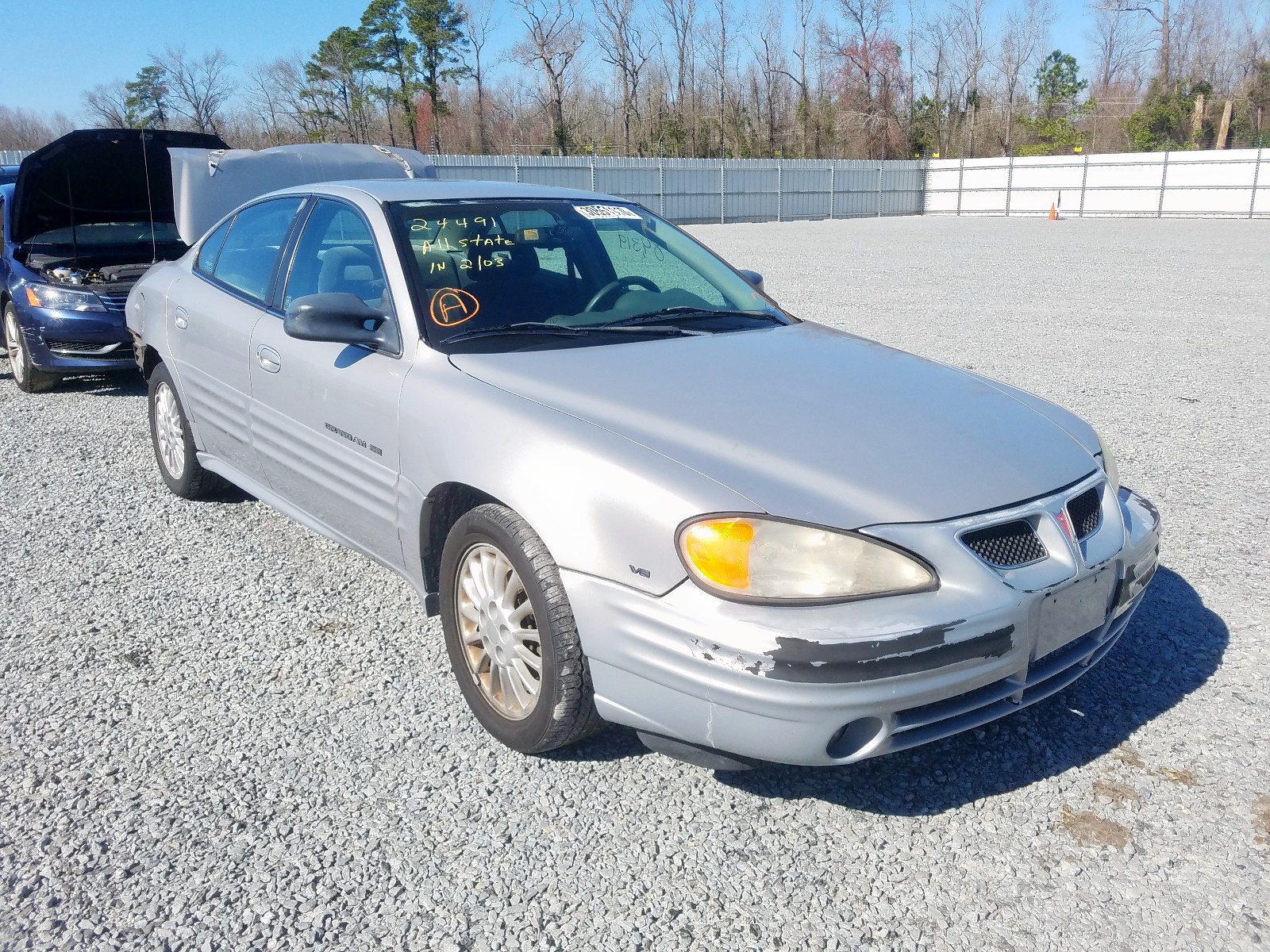 1999 pontiac grand am s for sale at copart lumberton nc lot 30551110 salvagereseller com salvagereseller com