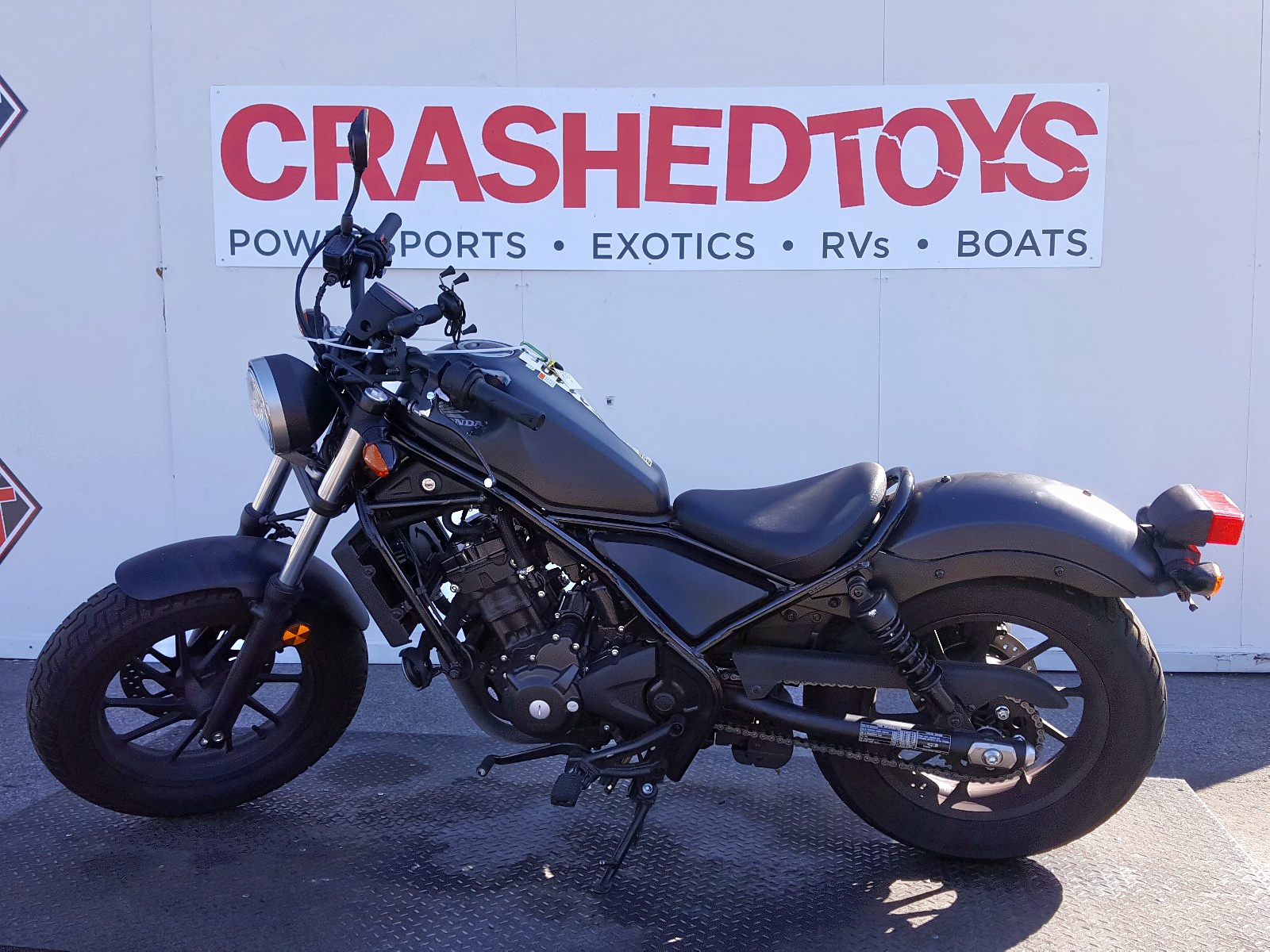 Salvage Motorcycles & Powersports 2019 HONDA CMX300 A For Sale at CrashedToys CA VAN NUYS on