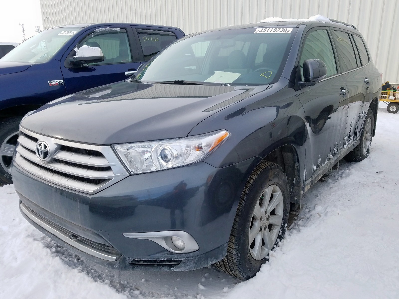 2013 TOYOTA HIGHLANDER BASE for Sale AB CALGARY Vehicle at Copart