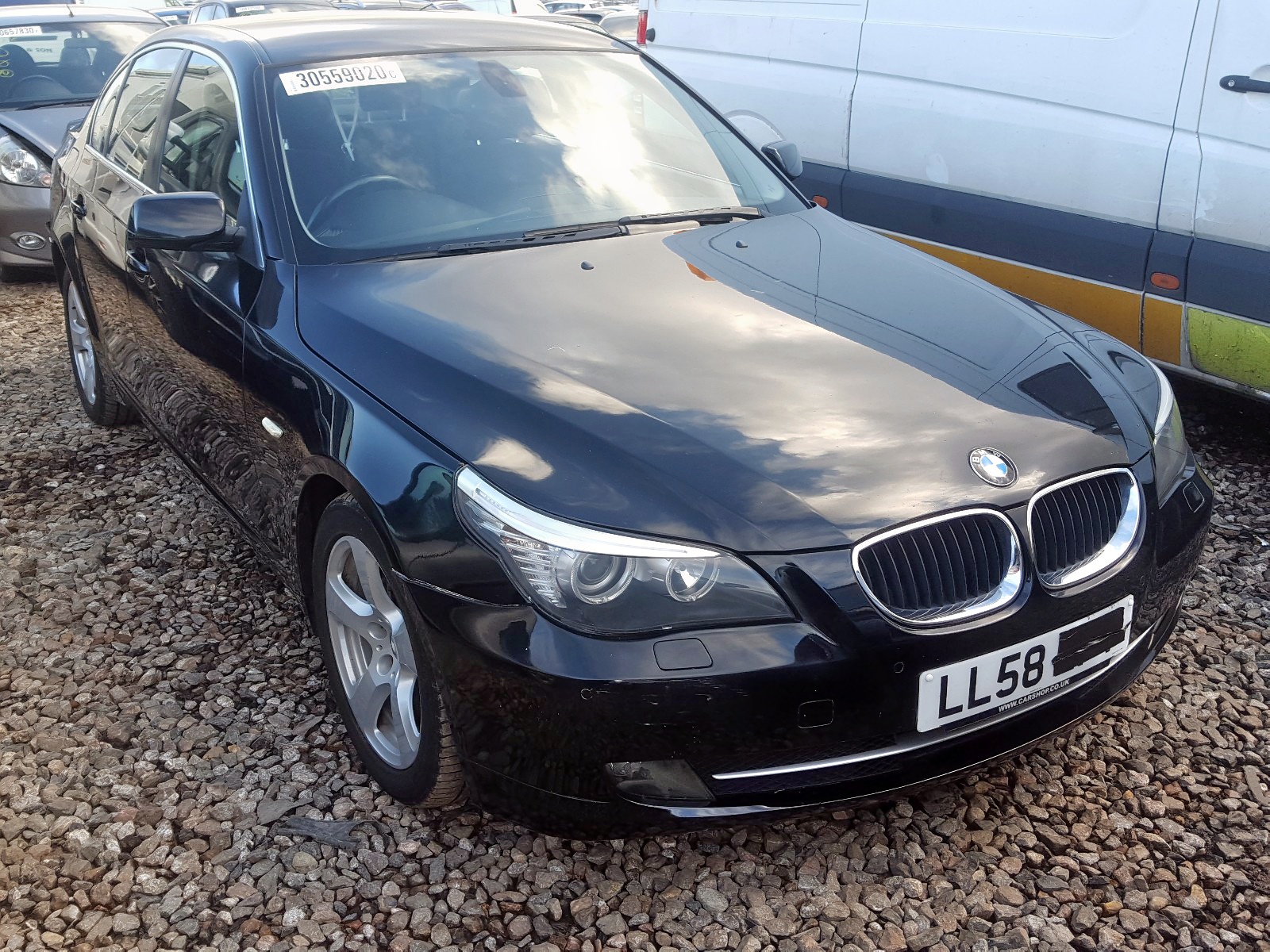 2008 BMW 520D SE for sale at Copart UK - Salvage Car Auctions