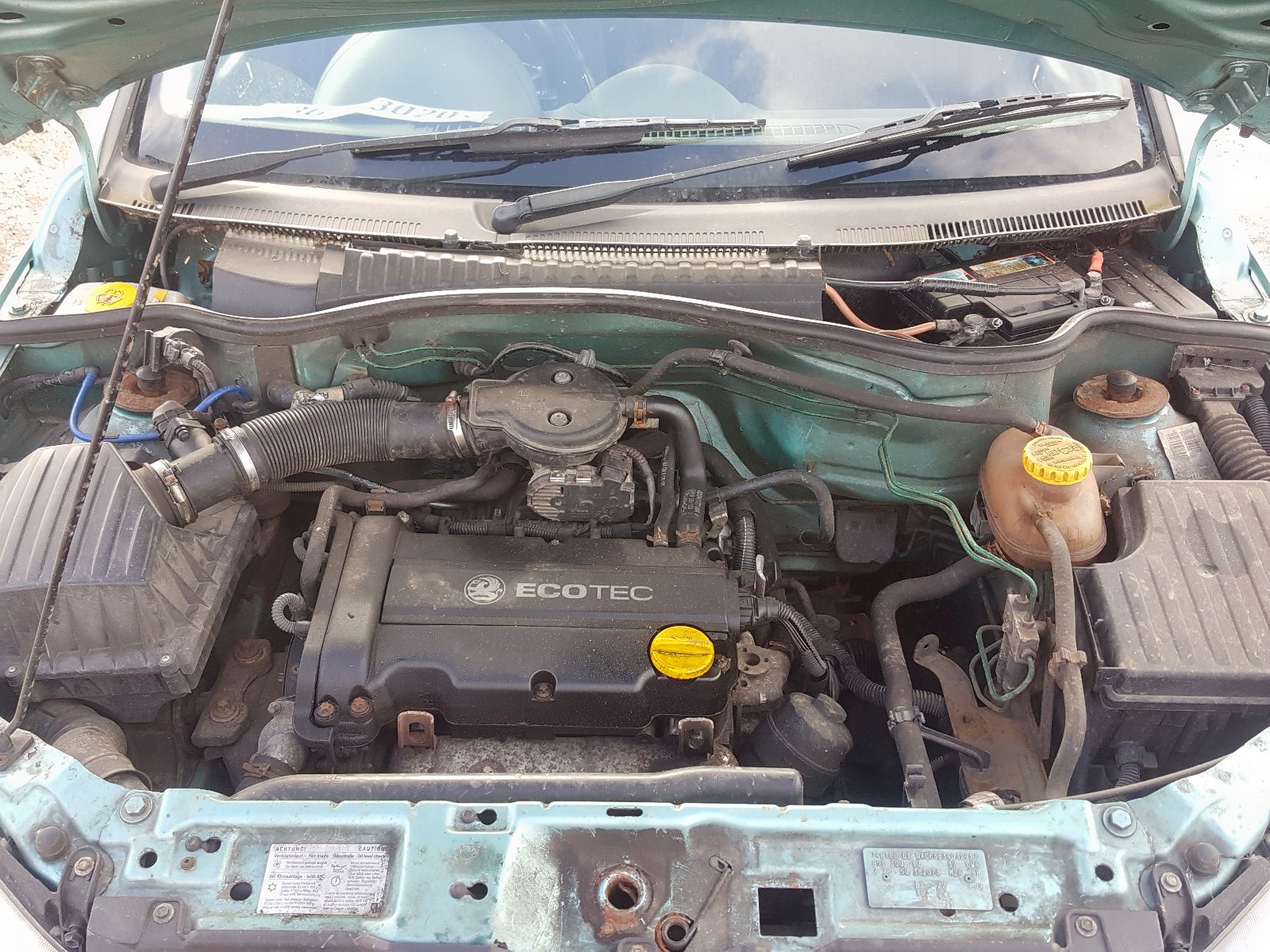 2002 VAUXHALL CORSA ELEG for sale at Copart UK Salvage Car Auctions