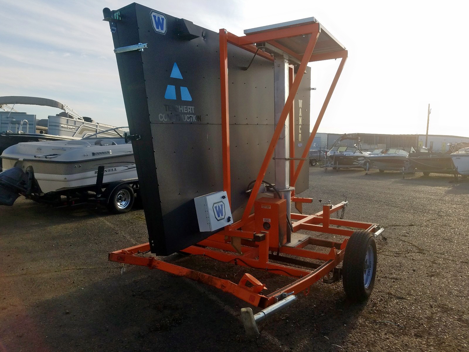 Salvage 2018 WANC TRAILER for Auction