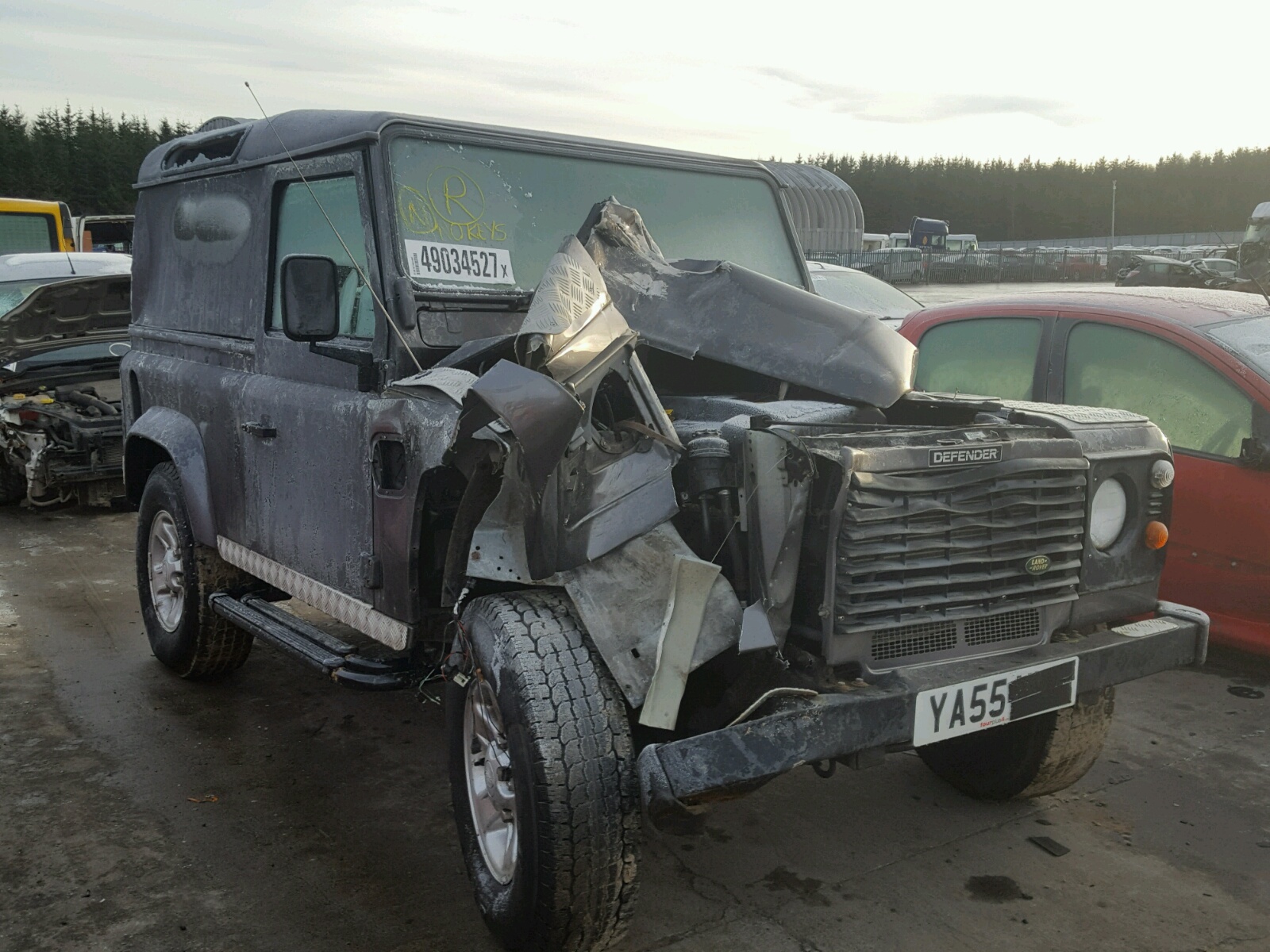 Land rover defender 2005