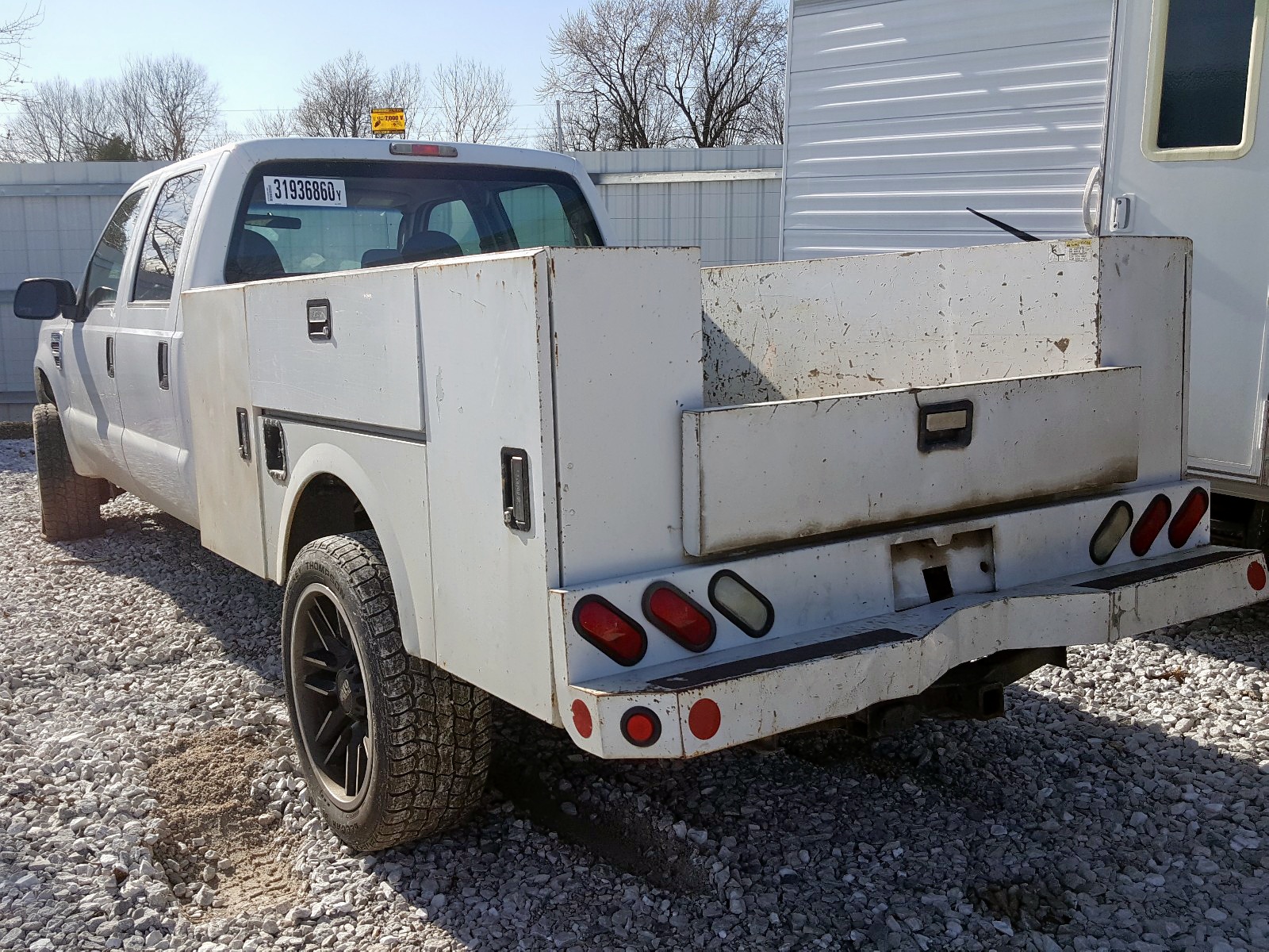 2008 Ford F350 Srw Super Duty VIN: 1FTWW31R98EC00073 Lot: 31936860