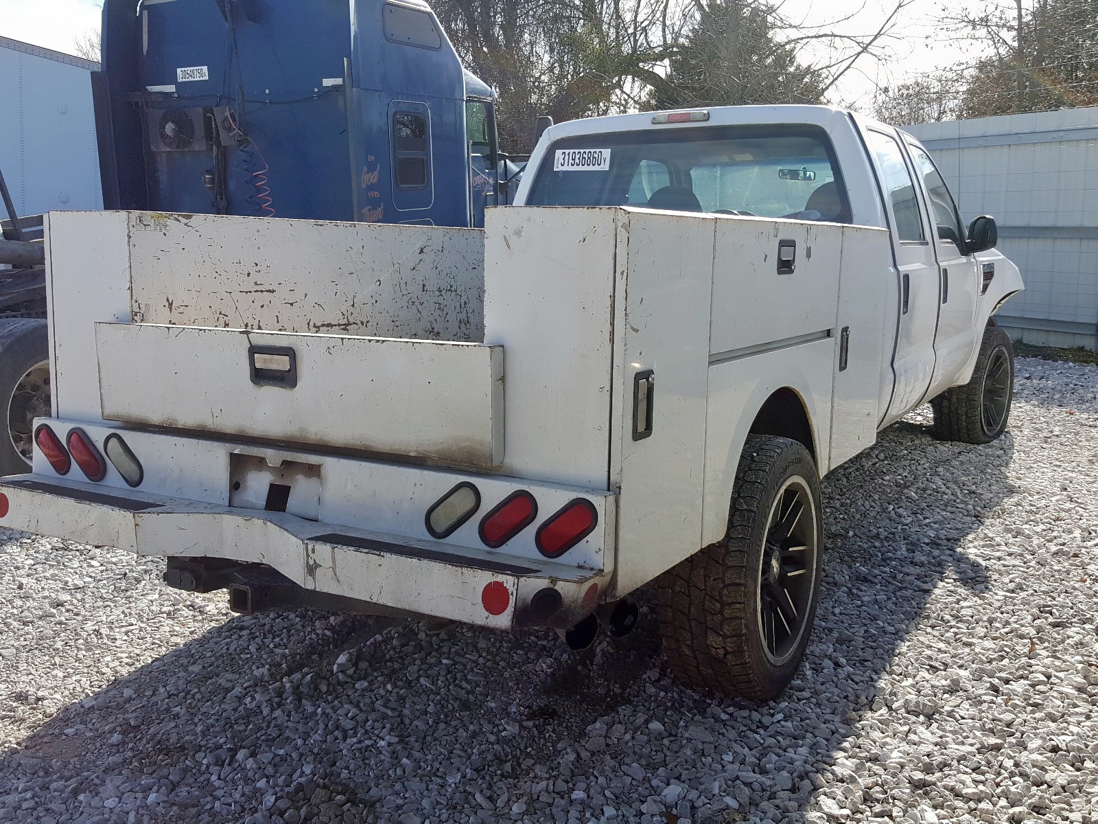 2008 Ford F350 Srw Super Duty VIN: 1FTWW31R98EC00073 Lot: 31936860