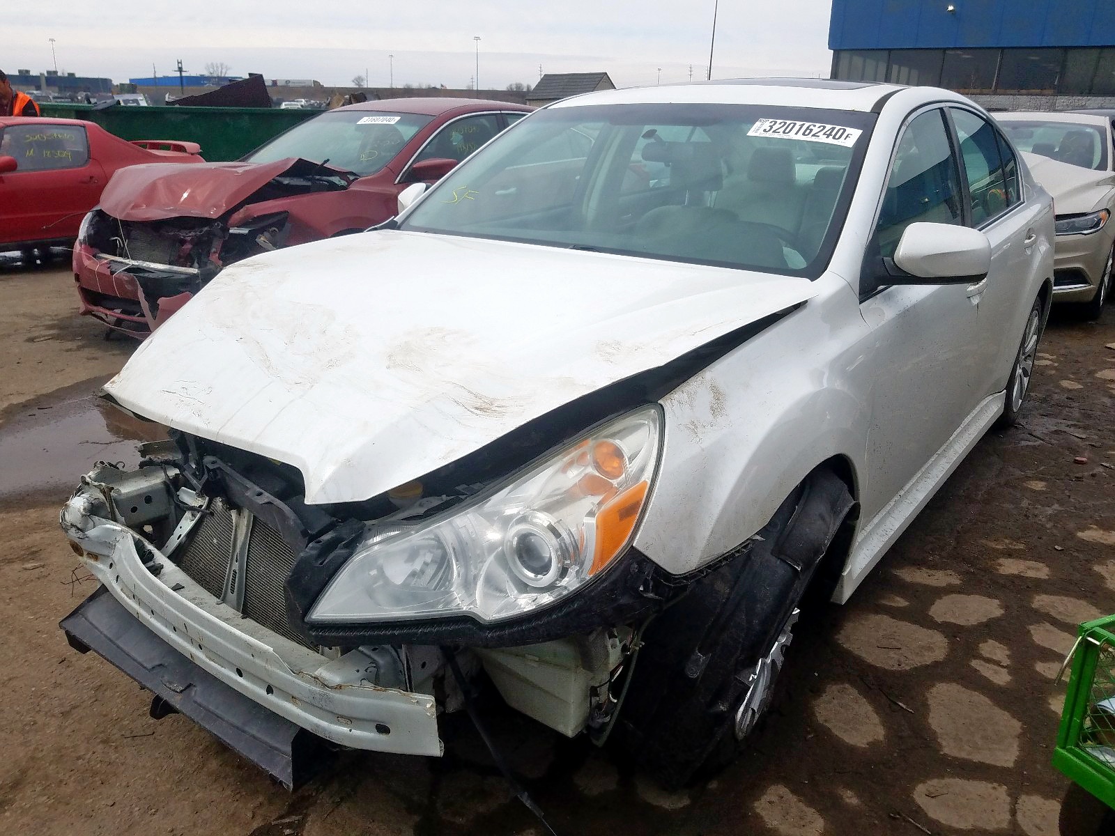 Salvage 2012 SUBARU LEGACY for Auction