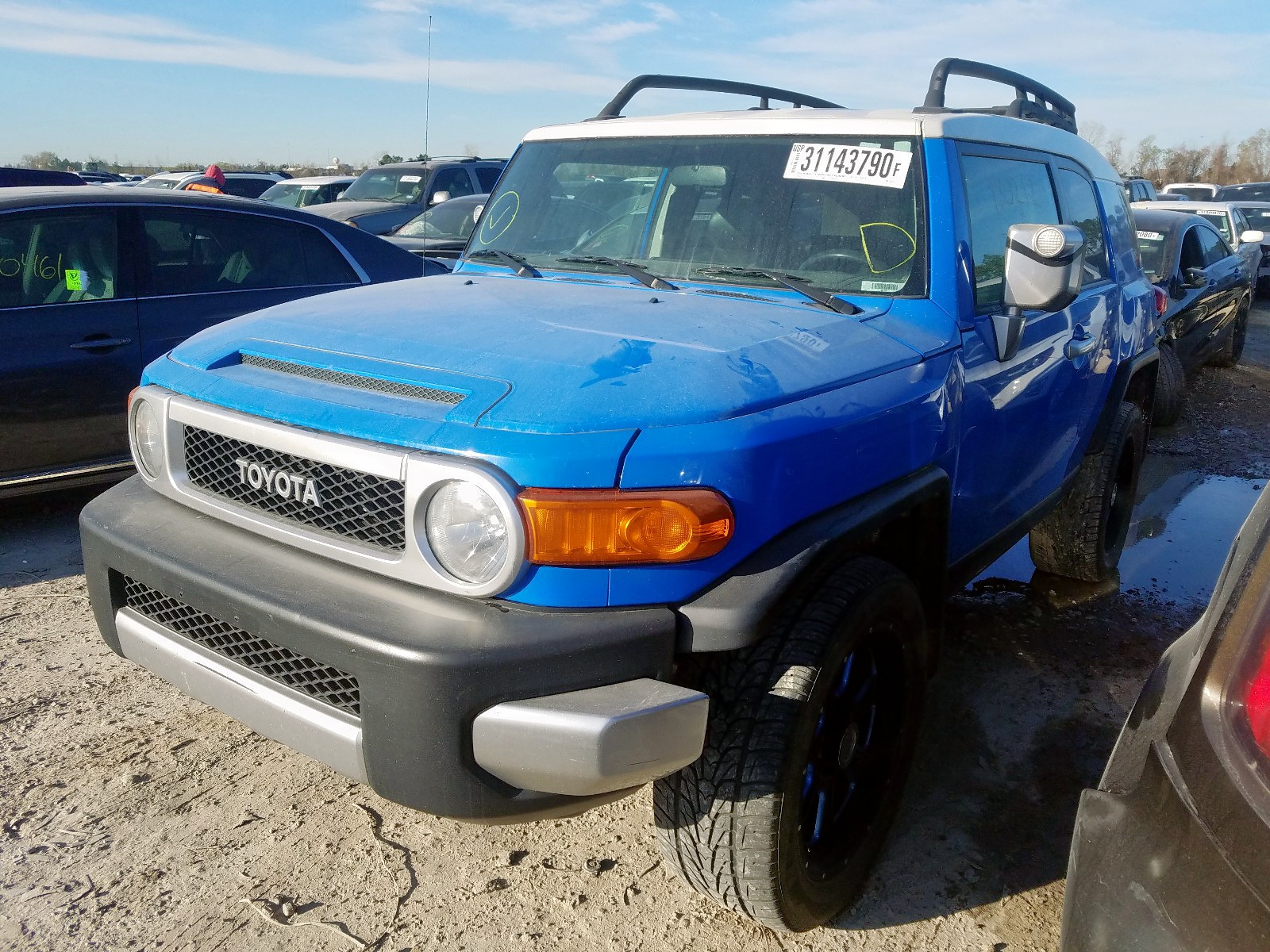 2007 TOYOTA FJ CRUISER for Sale TX HOUSTON Tue. Mar 17, 2020 Used & Repairable Salvage