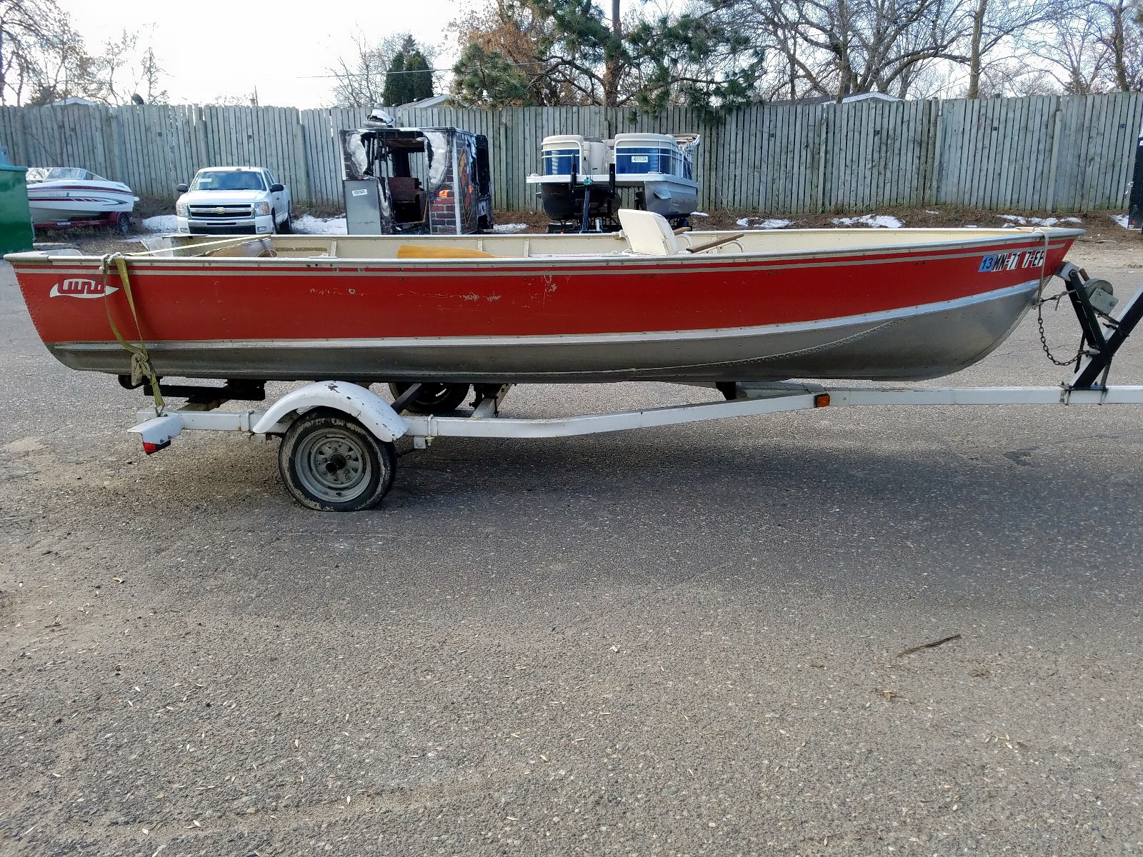 Salvage Motorcycles & Powersports - 1983 LUND BOAT For Sale at ...