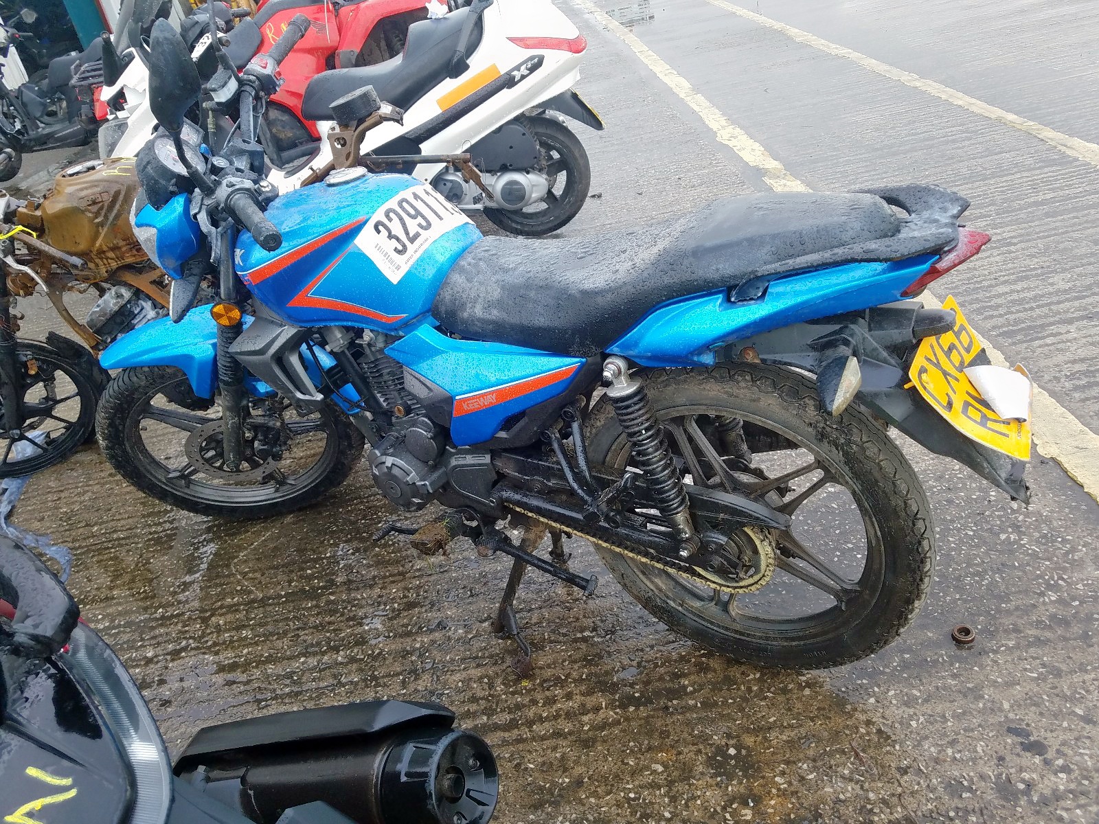 2017 KEEWAY RK 125 for sale at Copart UK - Salvage Car Auctions
