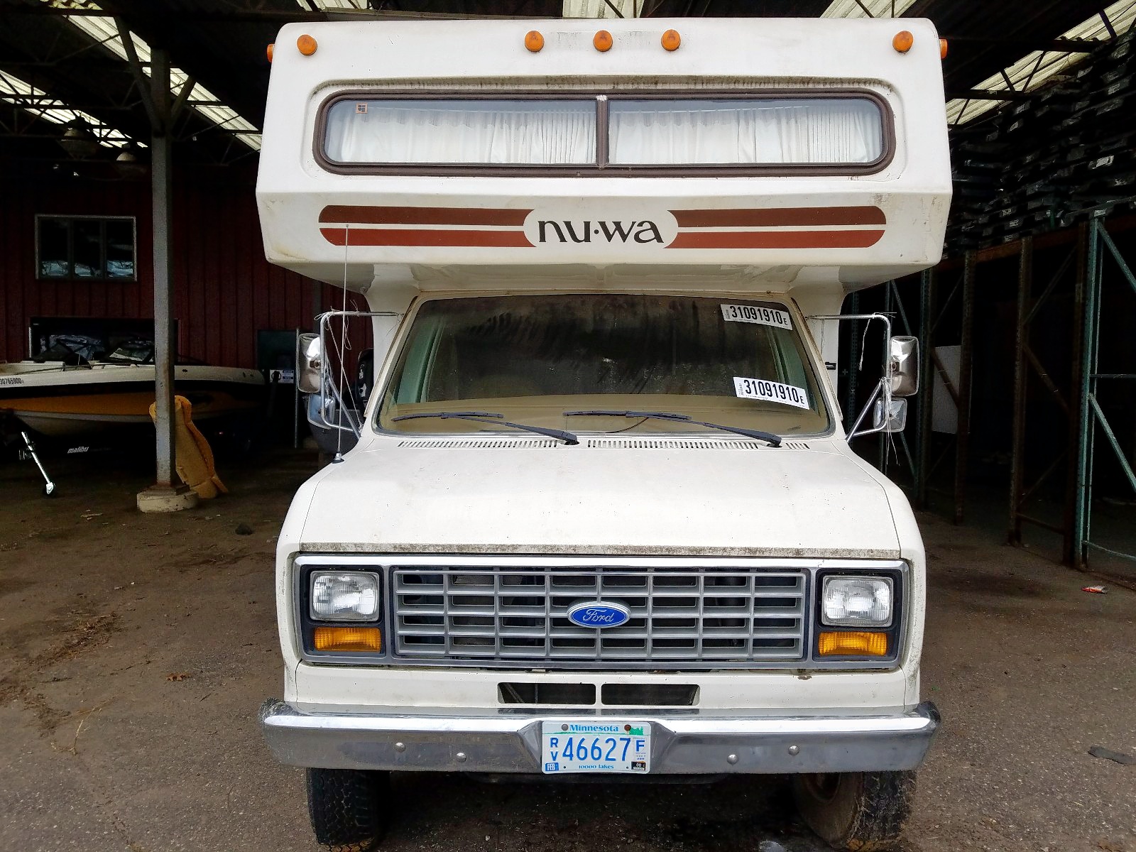 1983 FORD ECONOLINE E350 CUTAWAY VAN for Sale | MN - CRASHEDTOYS ...