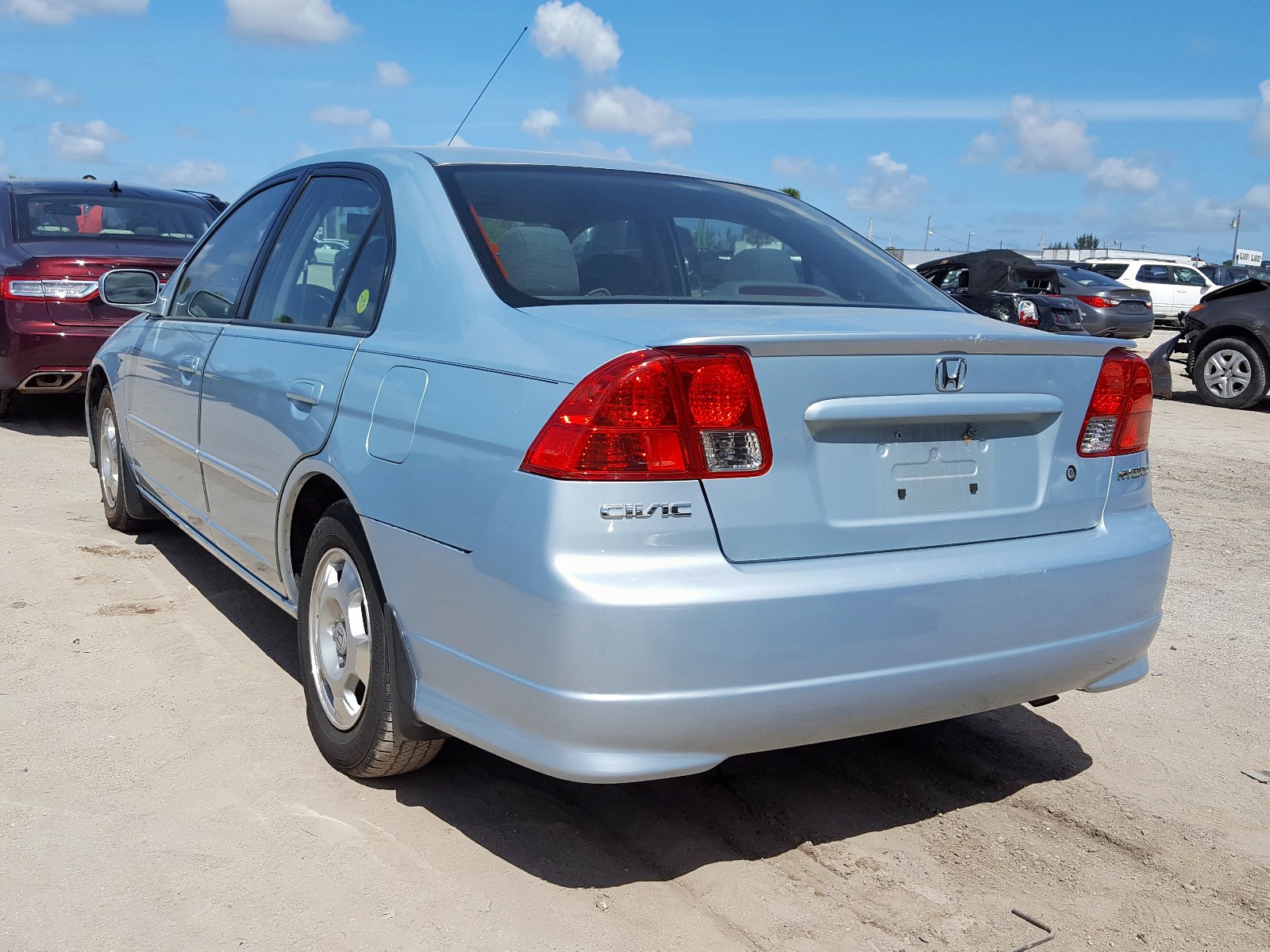 2004 HONDA CIVIC HYBRID For Sale | FL - WEST PALM BEACH | Thu. Jul 09 ...