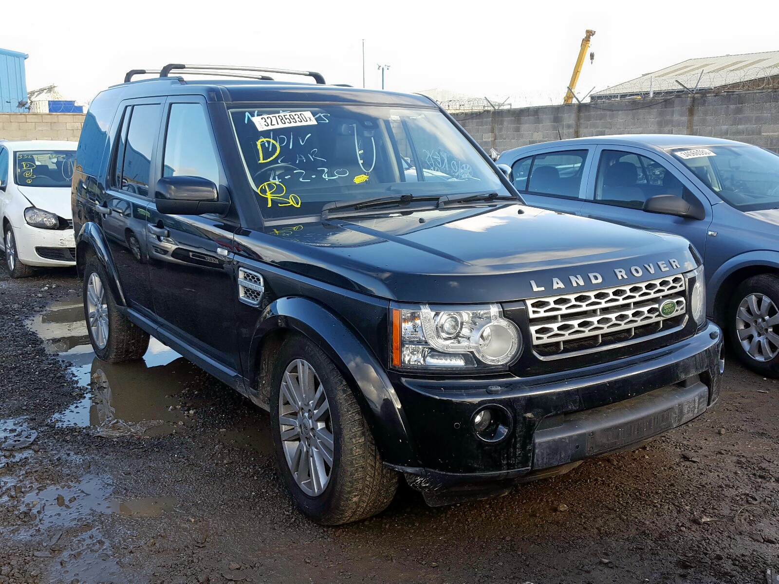 2010 LAND ROVER DISCOVERY for sale at Copart UK Salvage Car Auctions