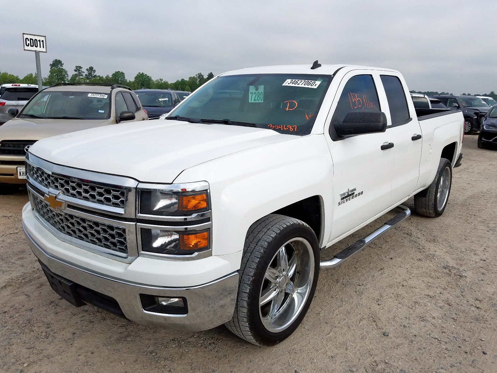 2014 CHEVROLET SILVERADO C1500 LT for Sale | TX - HOUSTON | Fri. Apr 24 ...