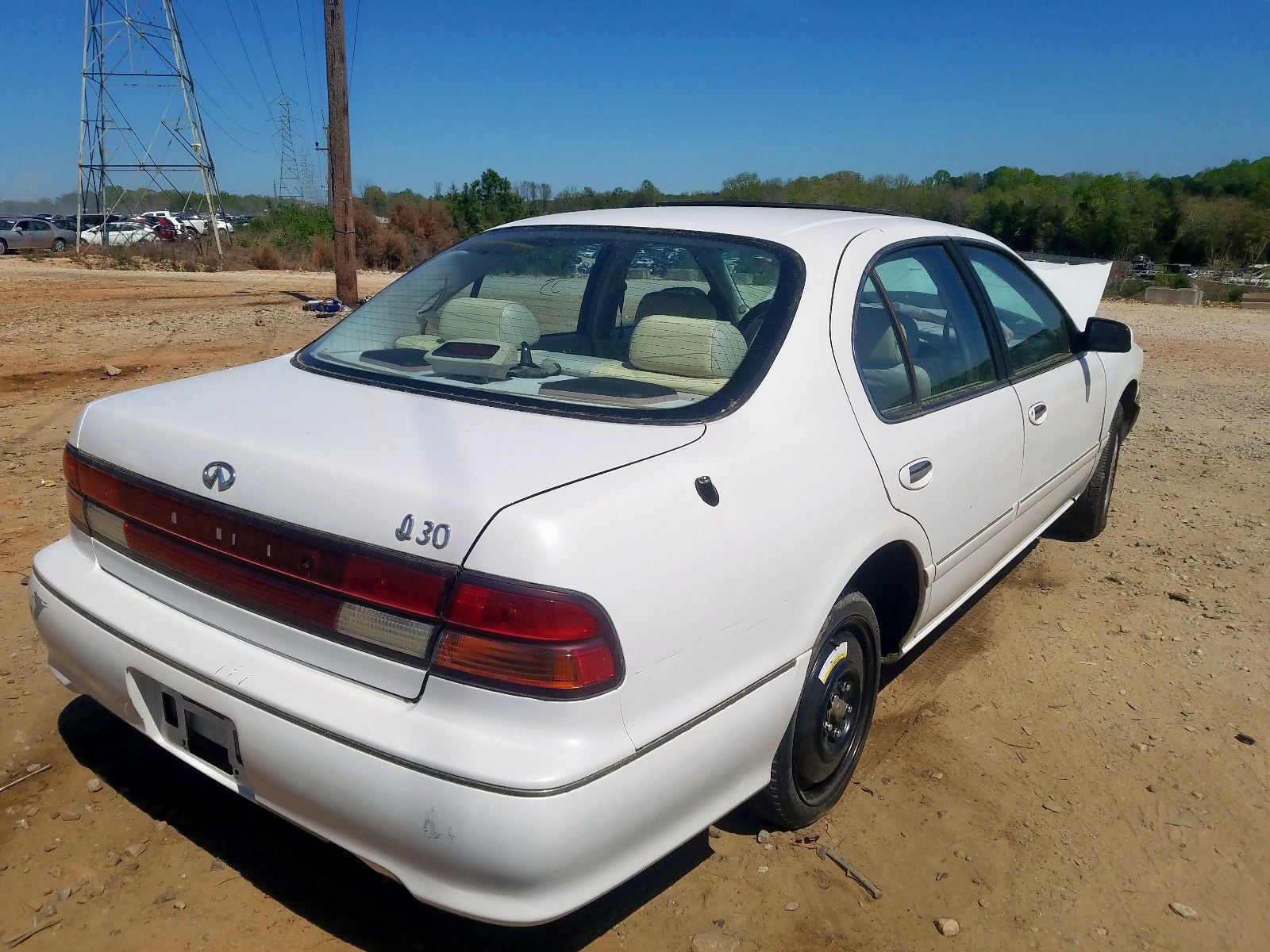 1996 Infiniti I30 for sale at Copart China Grove, NC Lot# 34642150