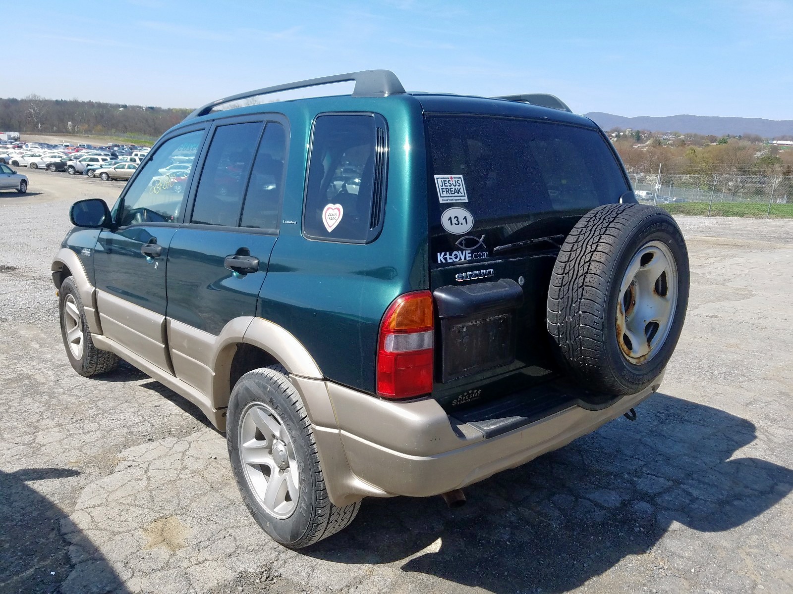 2002 SUZUKI GRAND VITARA JLX LIMITED for Sale | PA - CHAMBERSBURG | Thu ...