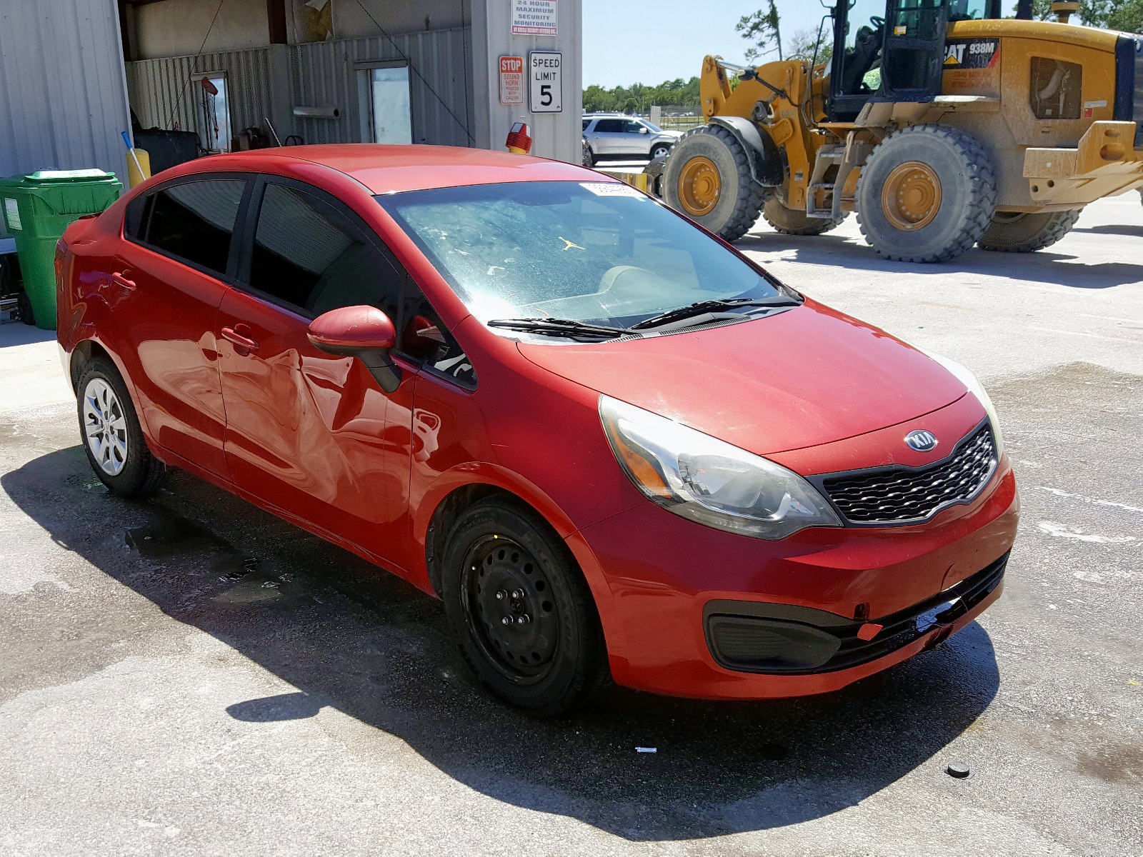 KIA RIO LX 2014, KNADM4A39E6350542 — Auto Auction Spot