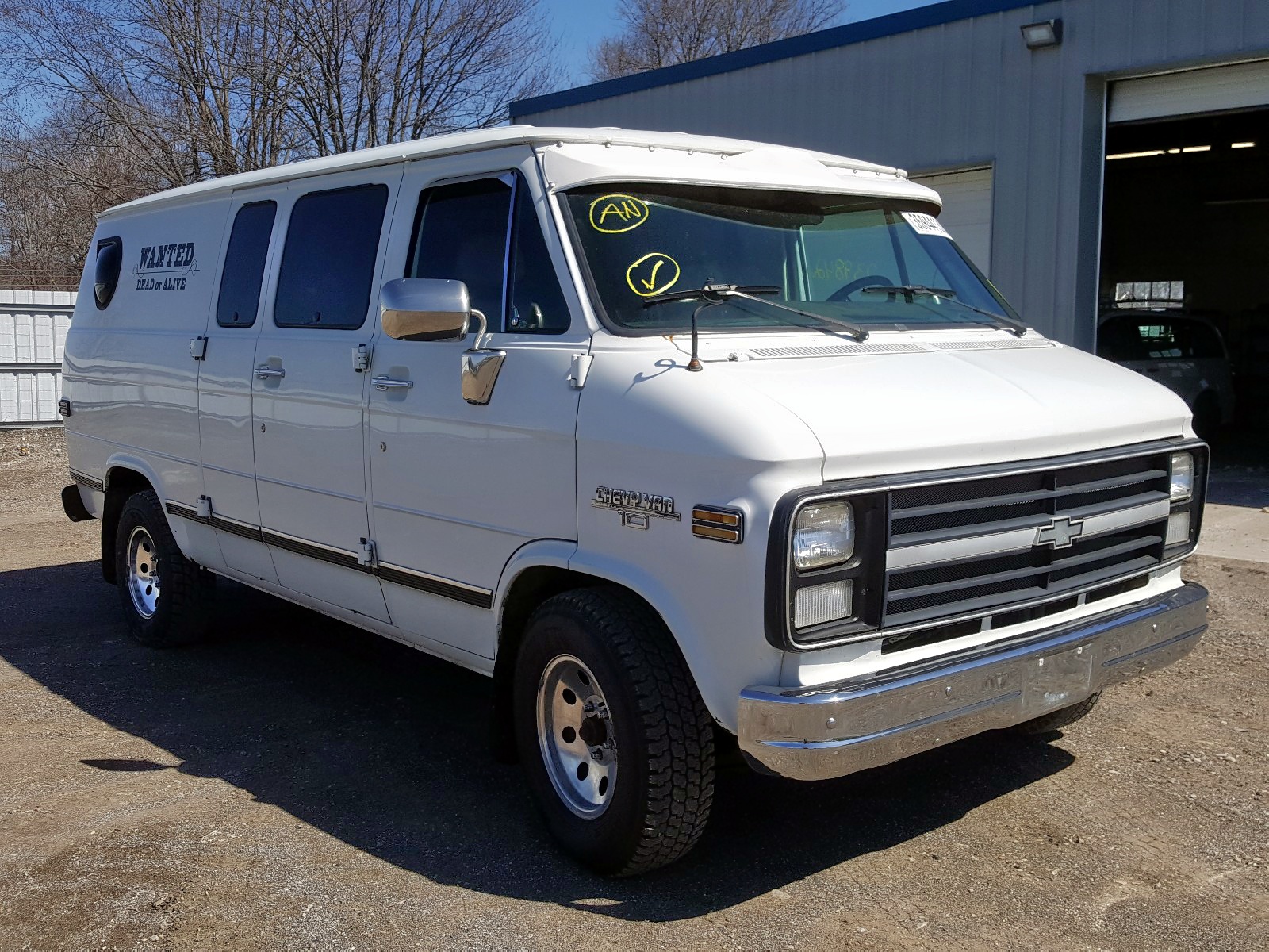 1985 CHEVROLET G10 for Sale ON LONDON Vehicle at Copart Canada