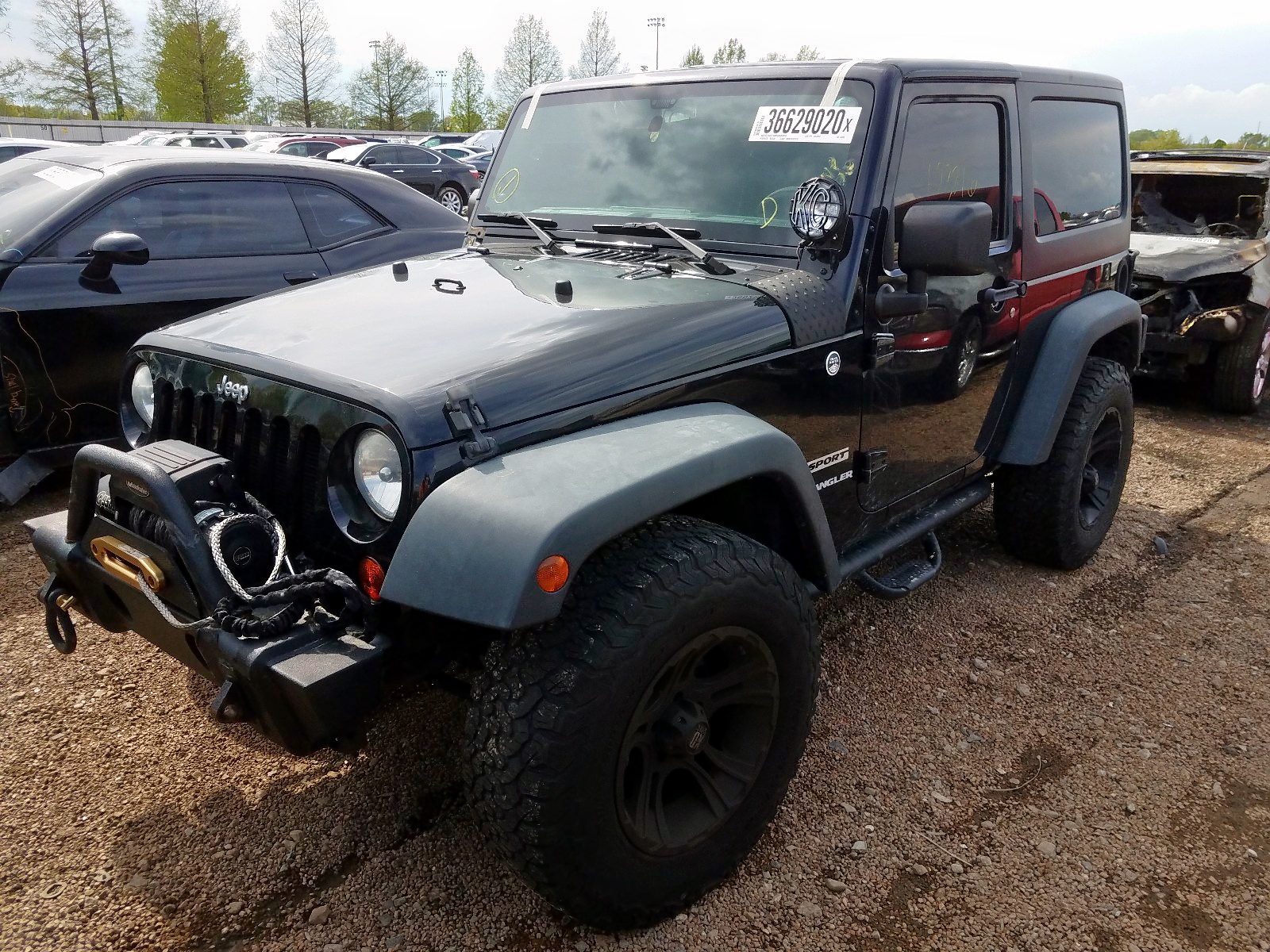 2011 Jeep Wrangler S for sale at Copart Bridgeton, MO Lot# 36629020 ...