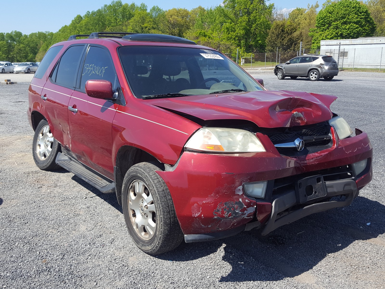 2002 Acura Mdx For Sale At Copart York Haven Pa Lot 37532400 Salvagereseller Com