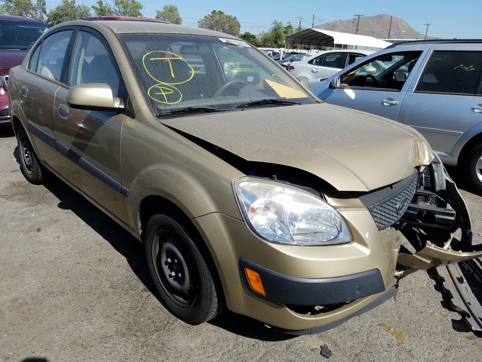 08 Kia Rio Base 1 6l 4 In Ca San Bernardino Knade For Sale Autobidmaster